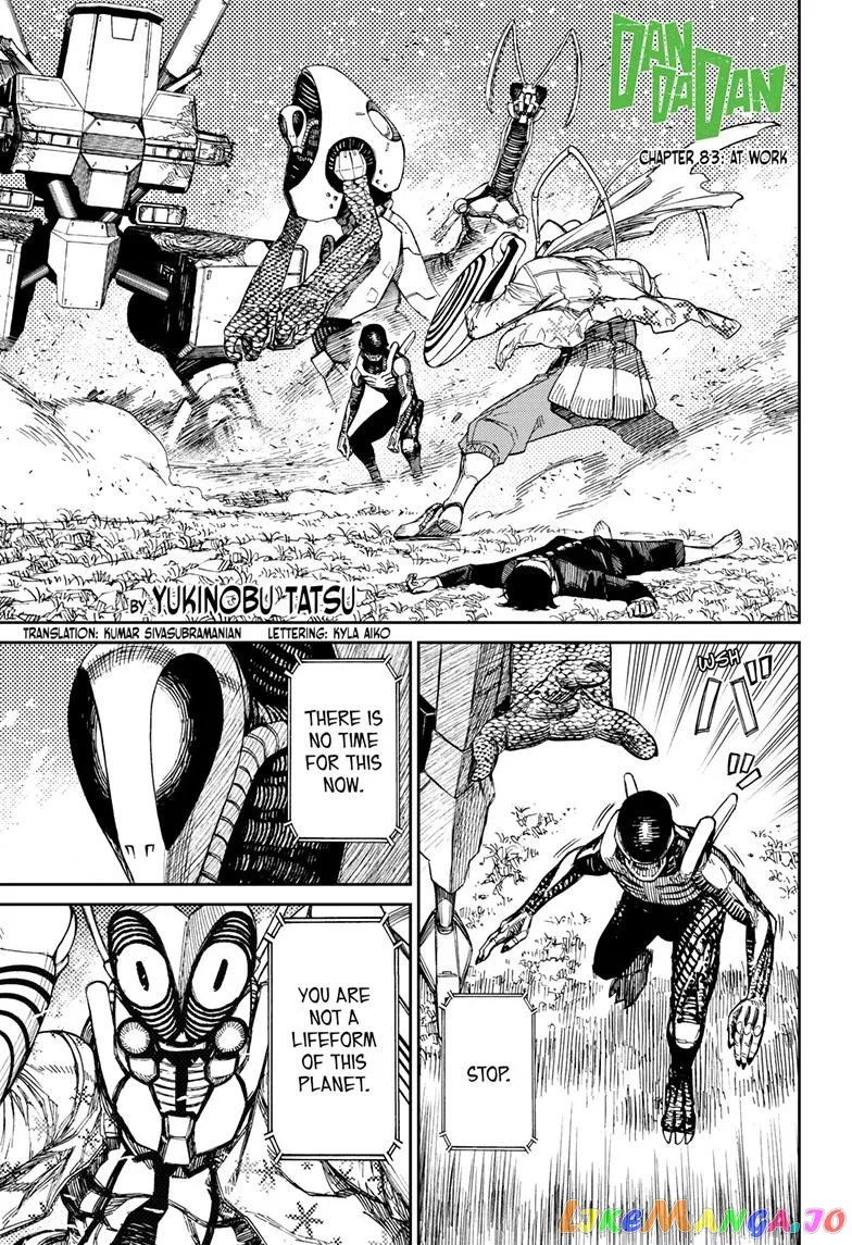 Read Dandadan  Manga chapter 83 image 0 on Lezhin