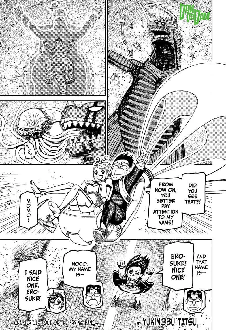 Read Dandadan chapter 117 image 0 on Lezhin