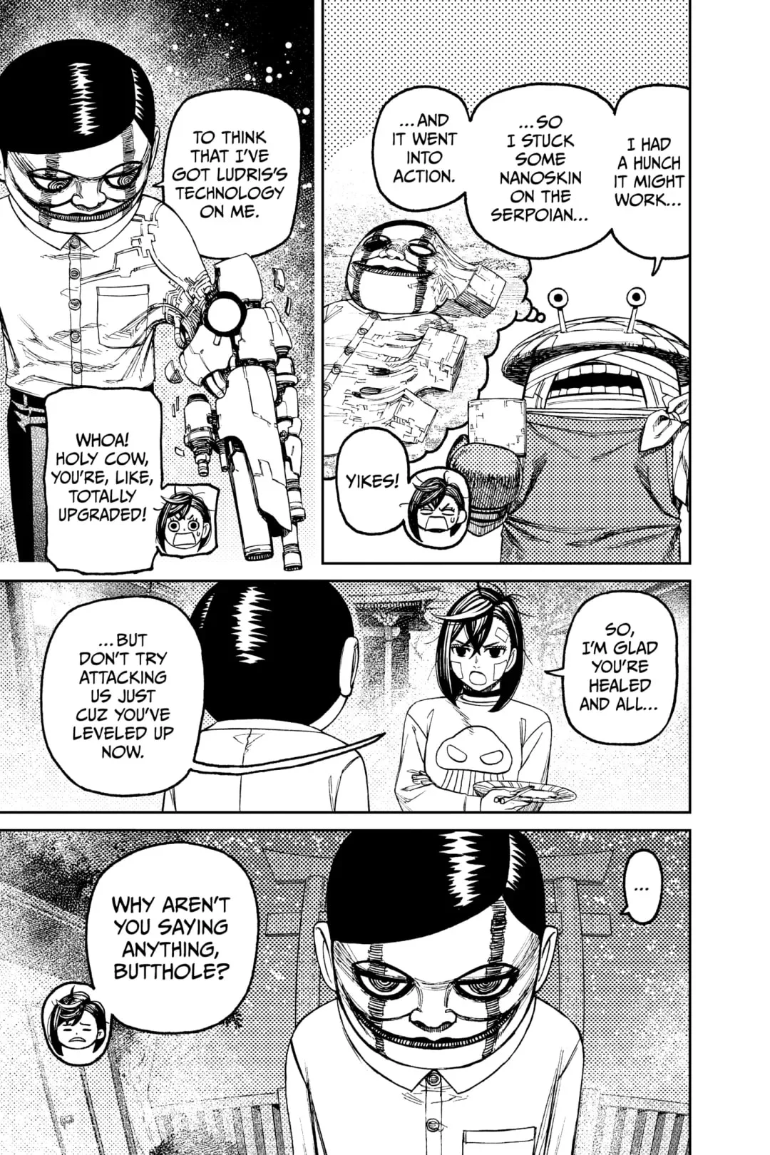 Read Dandadan chapter 119.1 image 7 on Lezhin