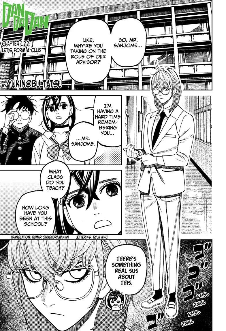Read Dandadan chapter 122 image 0 on Lezhin