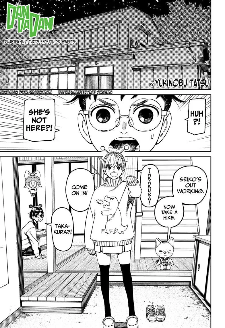 Read Dandadan chapter 142 image 0 on Lezhin