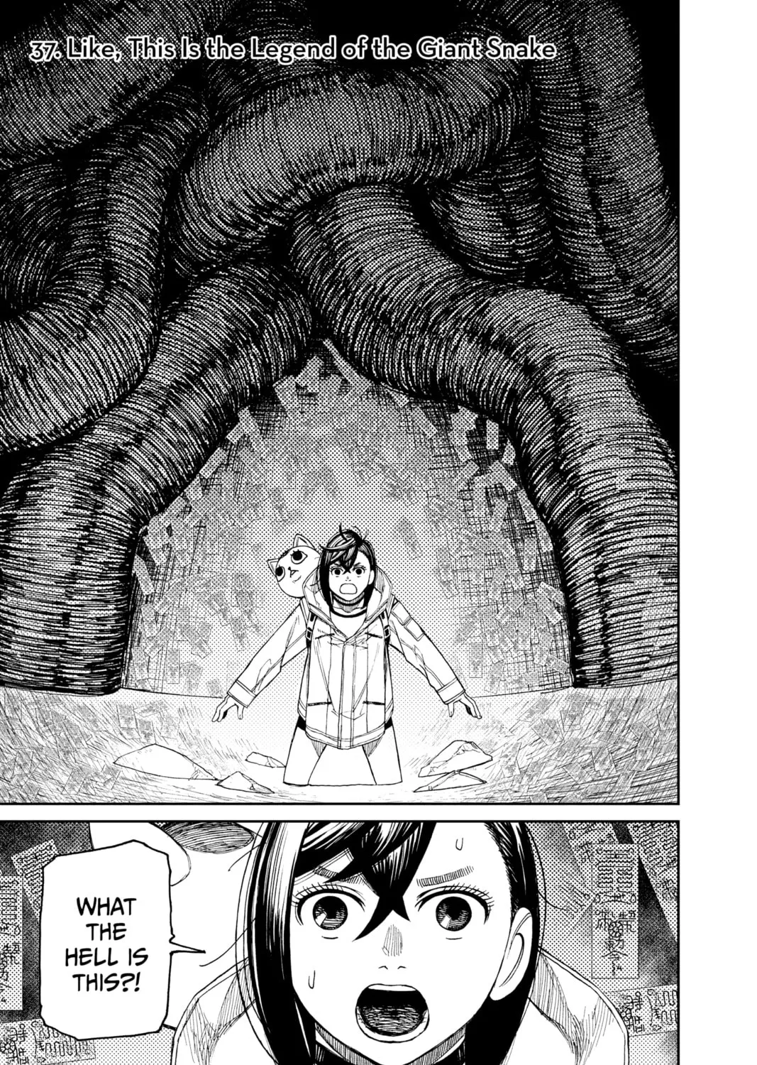 Read Dandadan chapter 37 image 0 on Lezhin