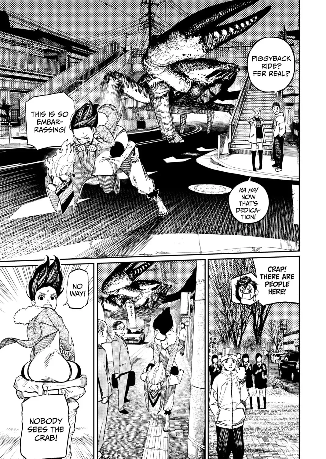Read Dandadan chapter 6.1 image 16 on Lezhin