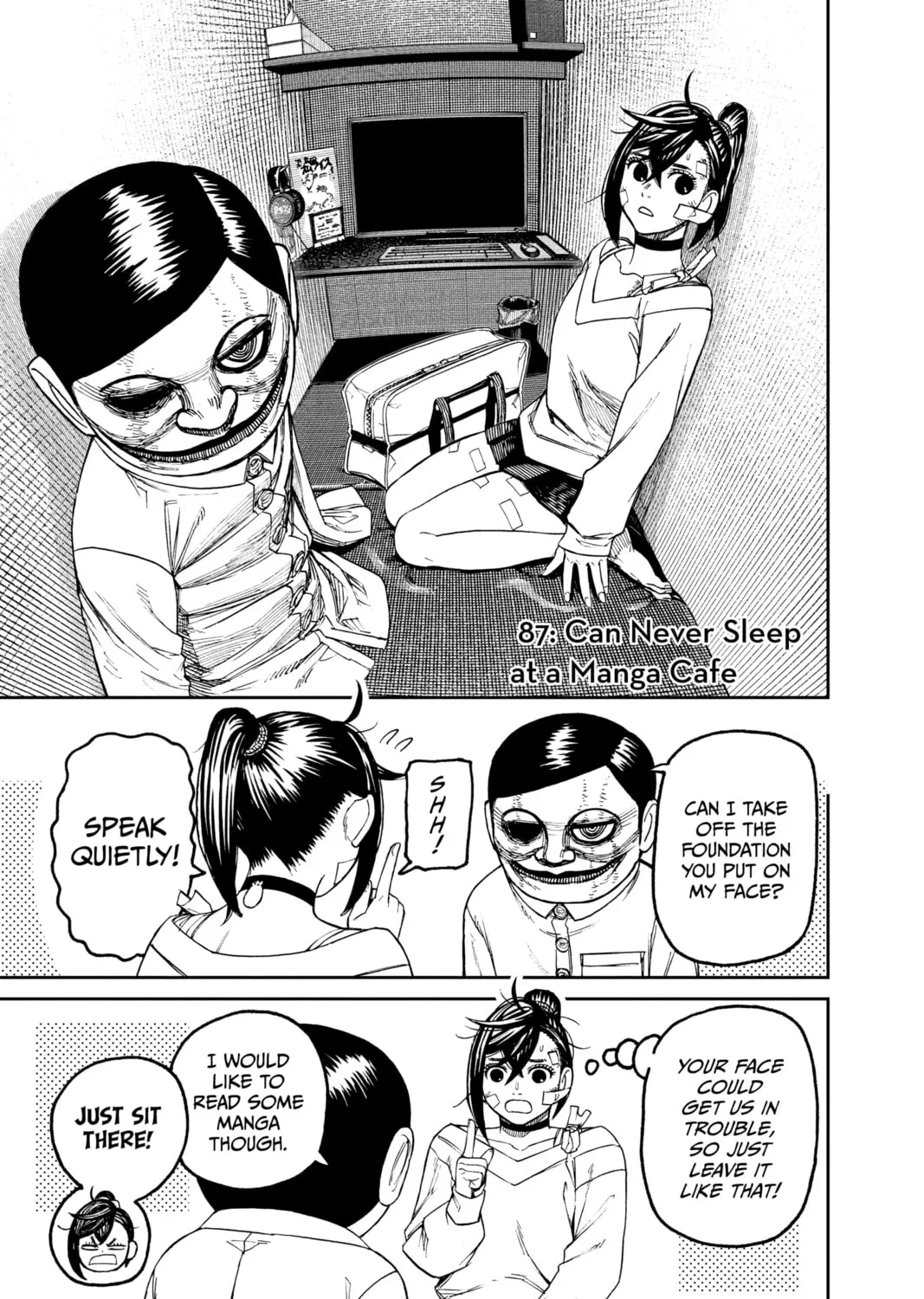 Read Dandadan chapter 87 image 0 on Lezhin