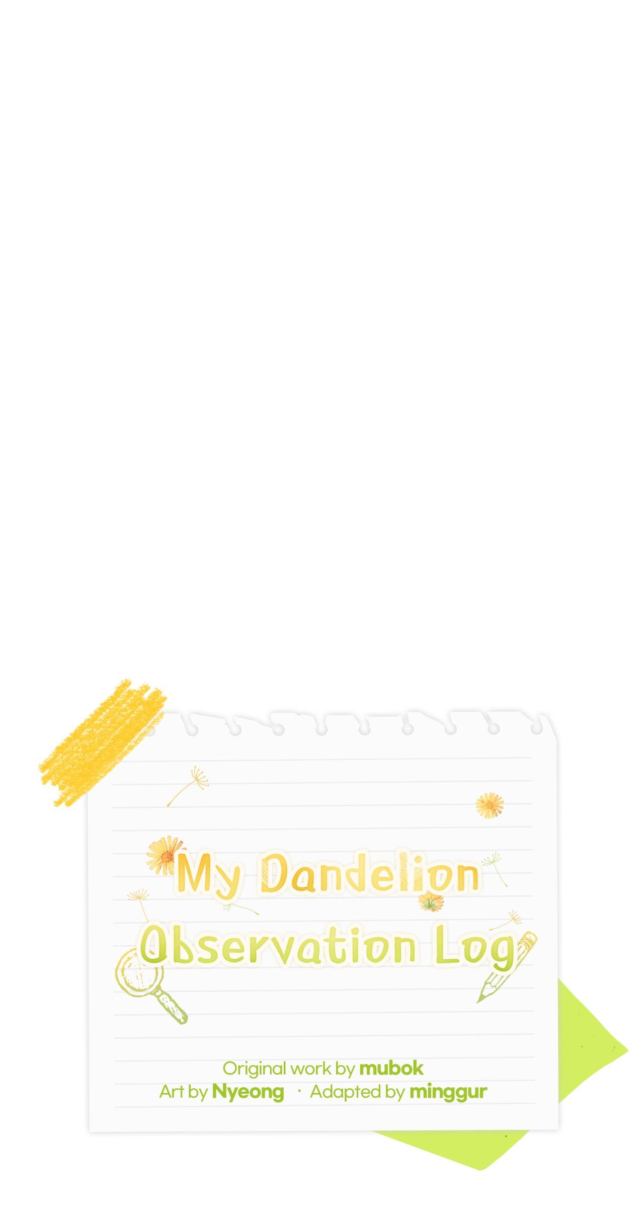 Read Dandelion Flower Observation Diary chapter 37 image 15 on Lezhin