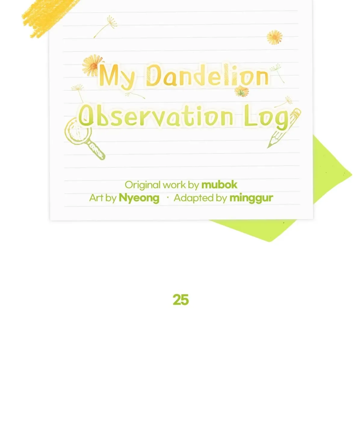 Read Dandelion observation journal chapter 25 image 65 on Lezhin