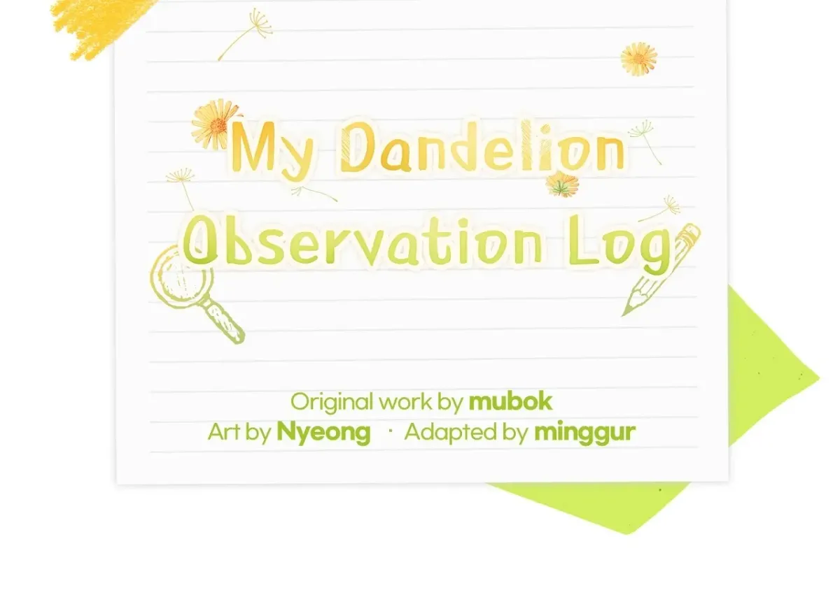 Read Dandelion observation journal chapter 31 image 33 on Lezhin