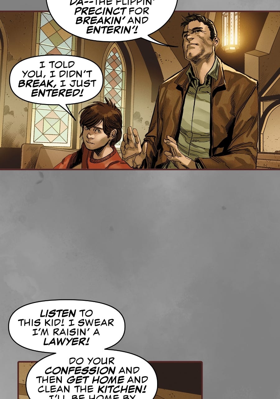 Read Daredevil (2019) chapter 1 image 17 on Lezhin