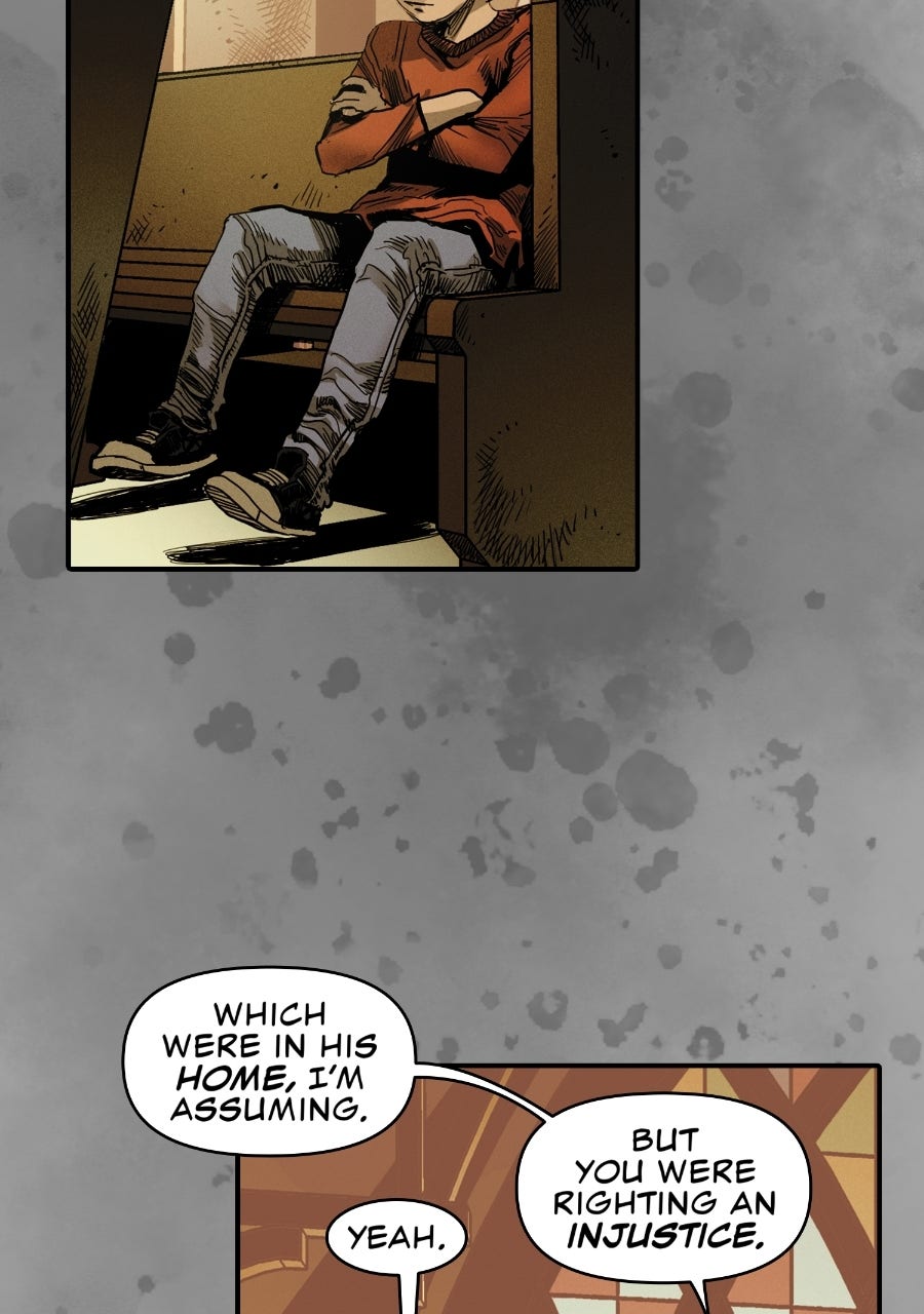 Read Daredevil (2019) chapter 1 image 22 on Lezhin