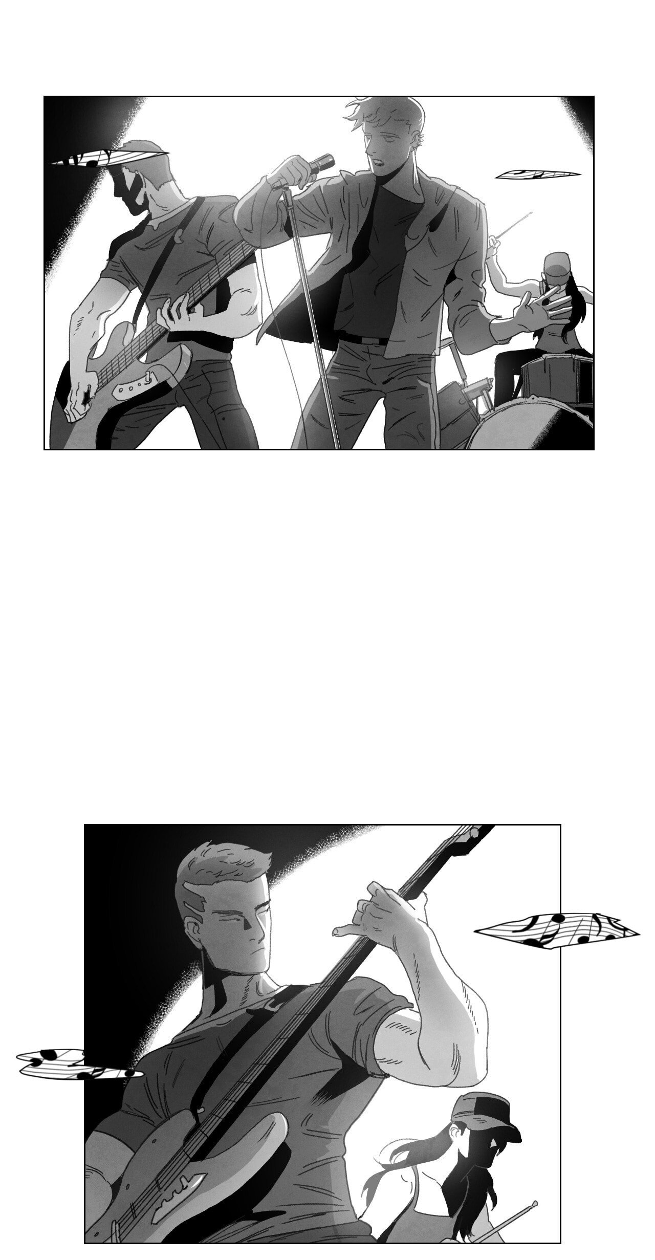 Read Dark Heaven chapter 1 image 4 on Lezhin
