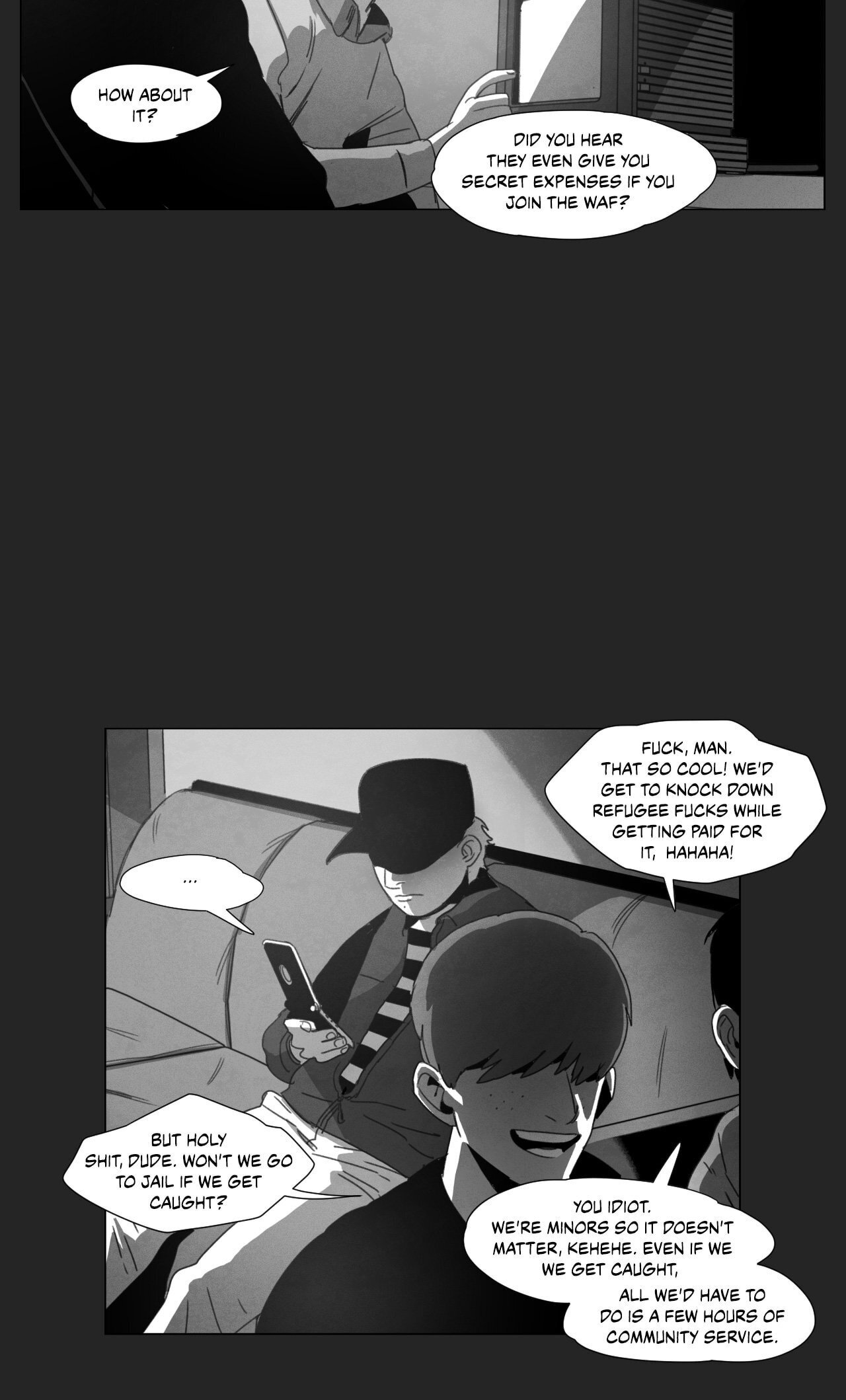 Read Dark Heaven chapter 11 image 2 on Lezhin