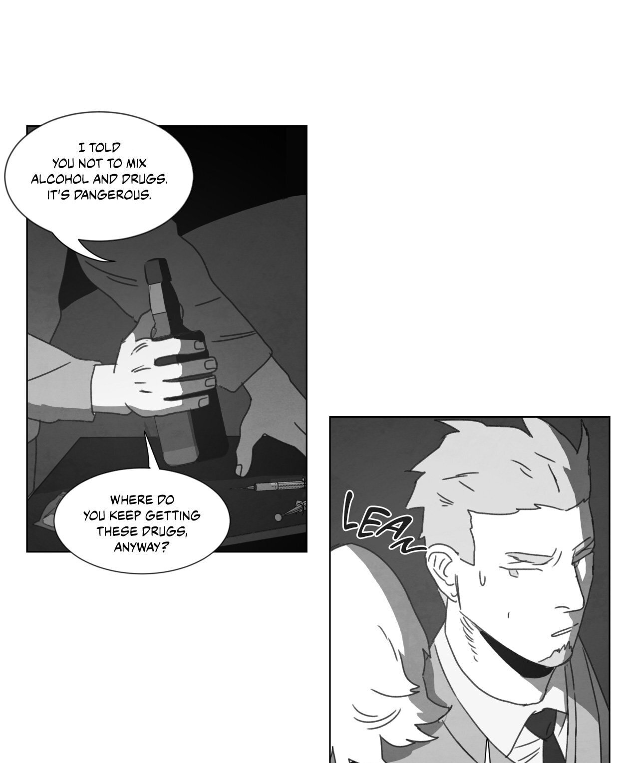 Read Dark Heaven chapter 15 image 54 on Lezhin