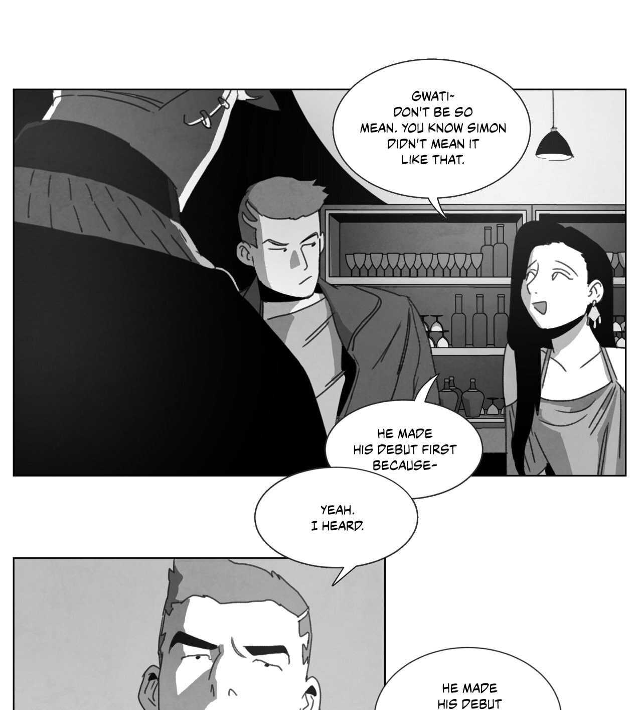 Read Dark Heaven chapter 15 image 8 on Lezhin