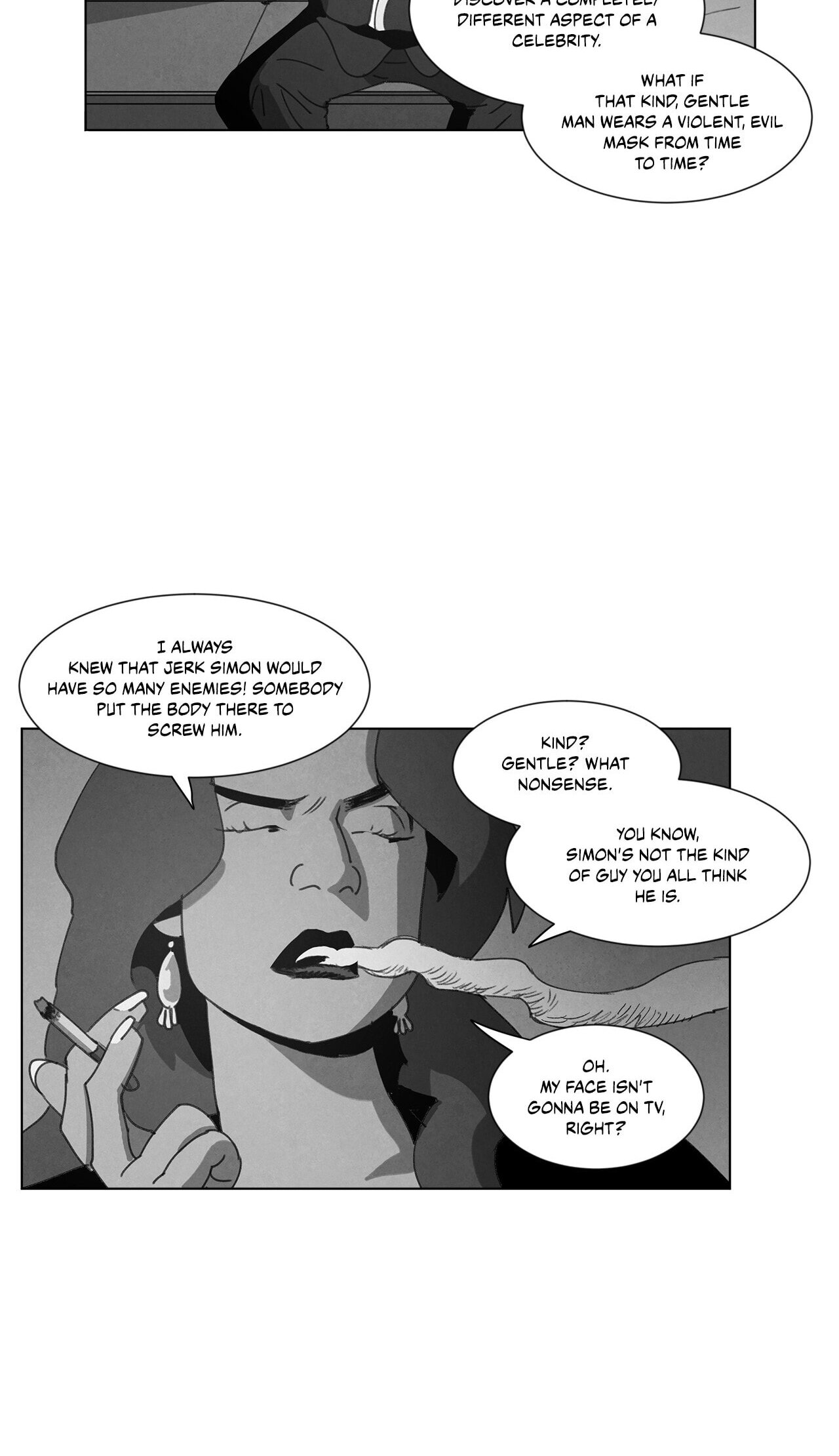 Read Dark Heaven chapter 20 image 15 on Lezhin