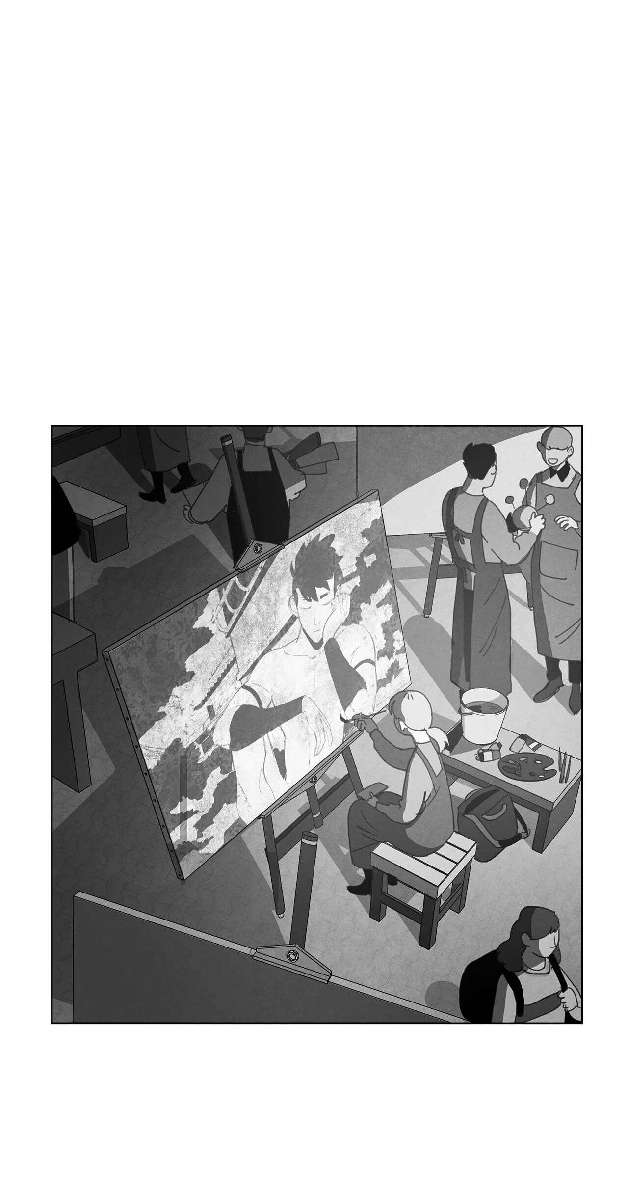 Read Dark Heaven chapter 21 image 2 on Lezhin