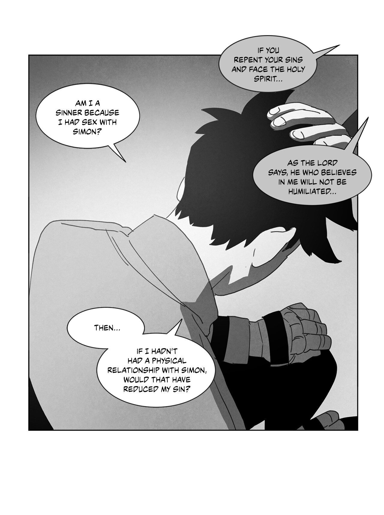 Read Dark Heaven chapter 21 image 55 on Lezhin