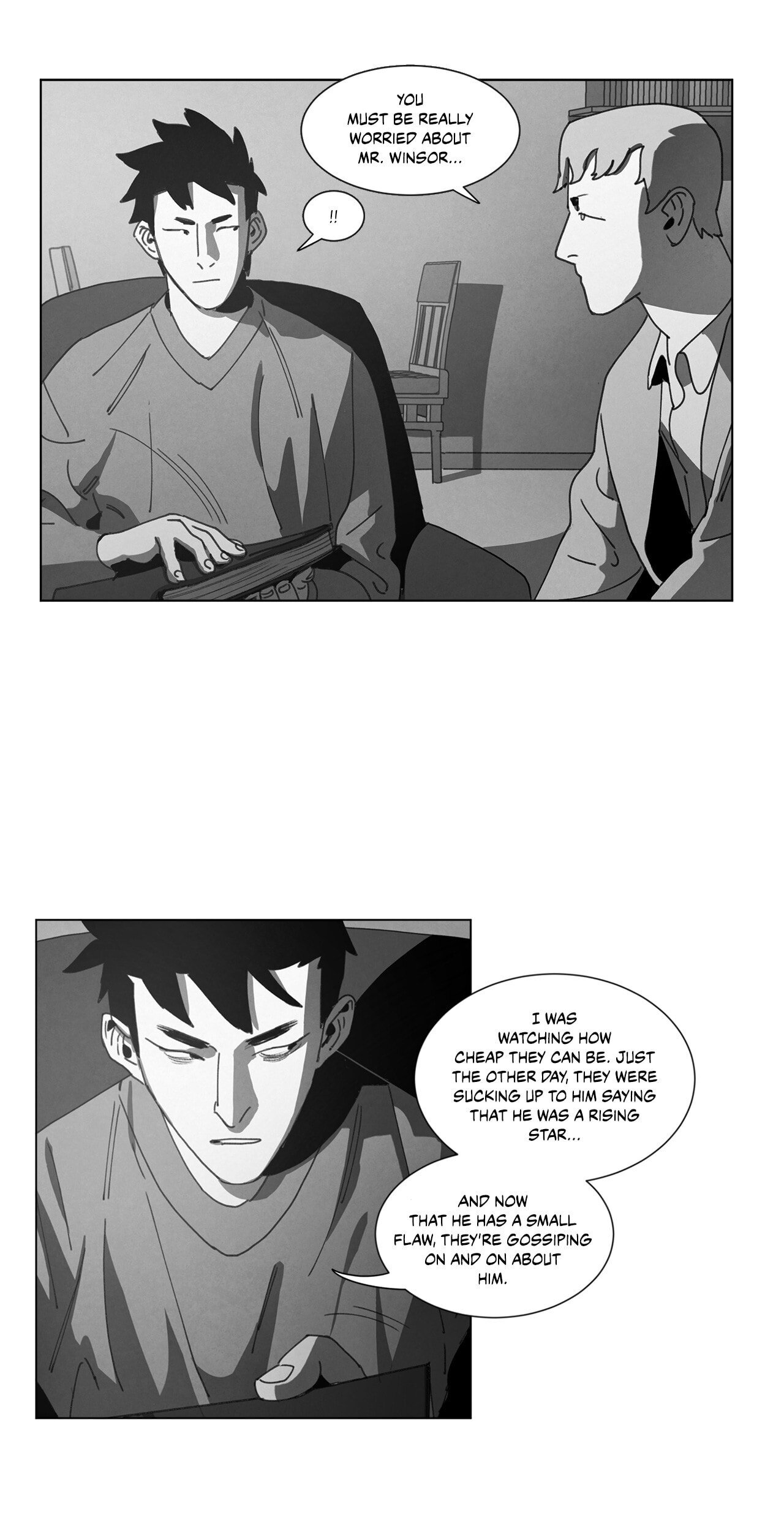 Read Dark Heaven chapter 23 image 12 on Lezhin