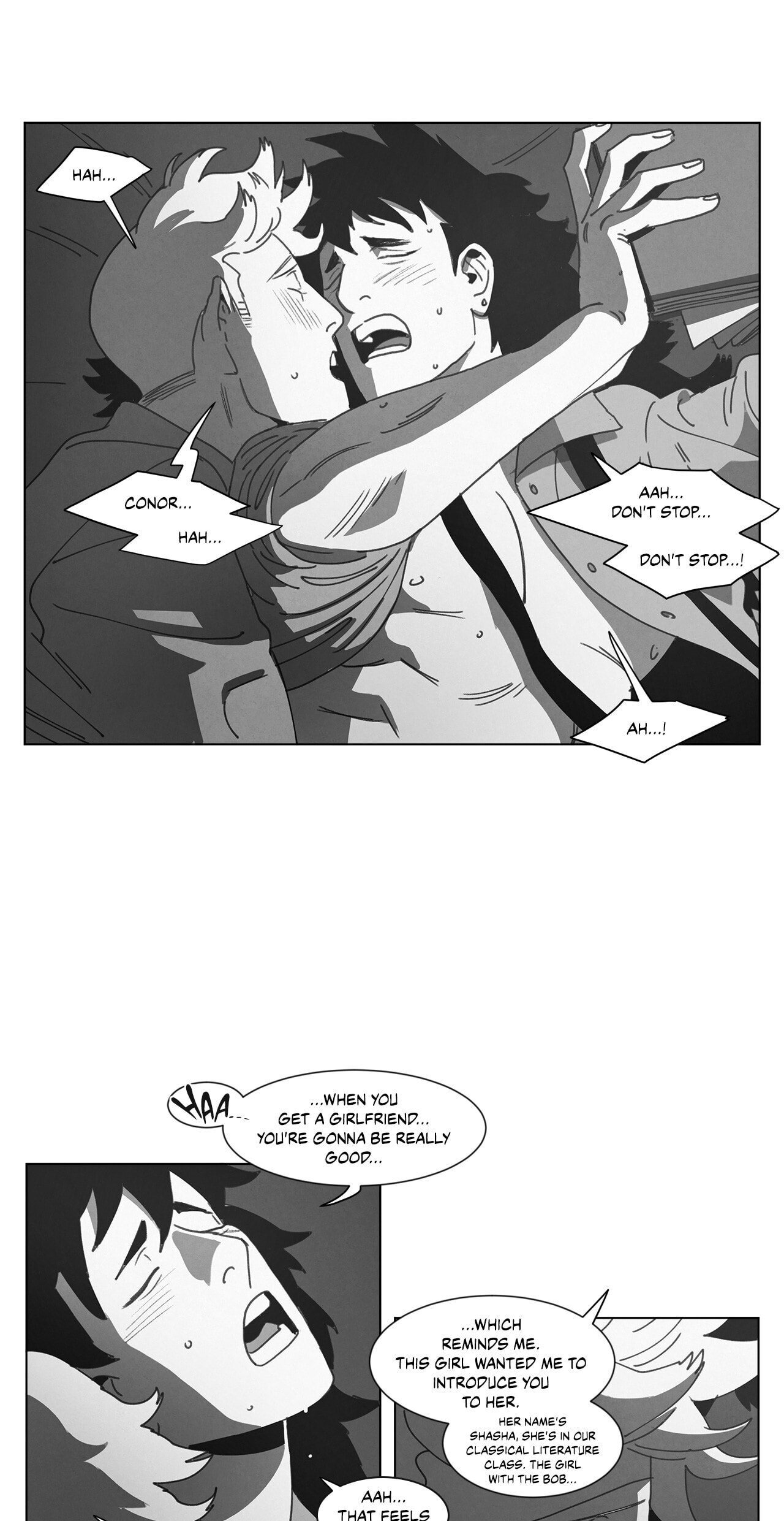 Read Dark Heaven chapter 23 image 18 on Lezhin
