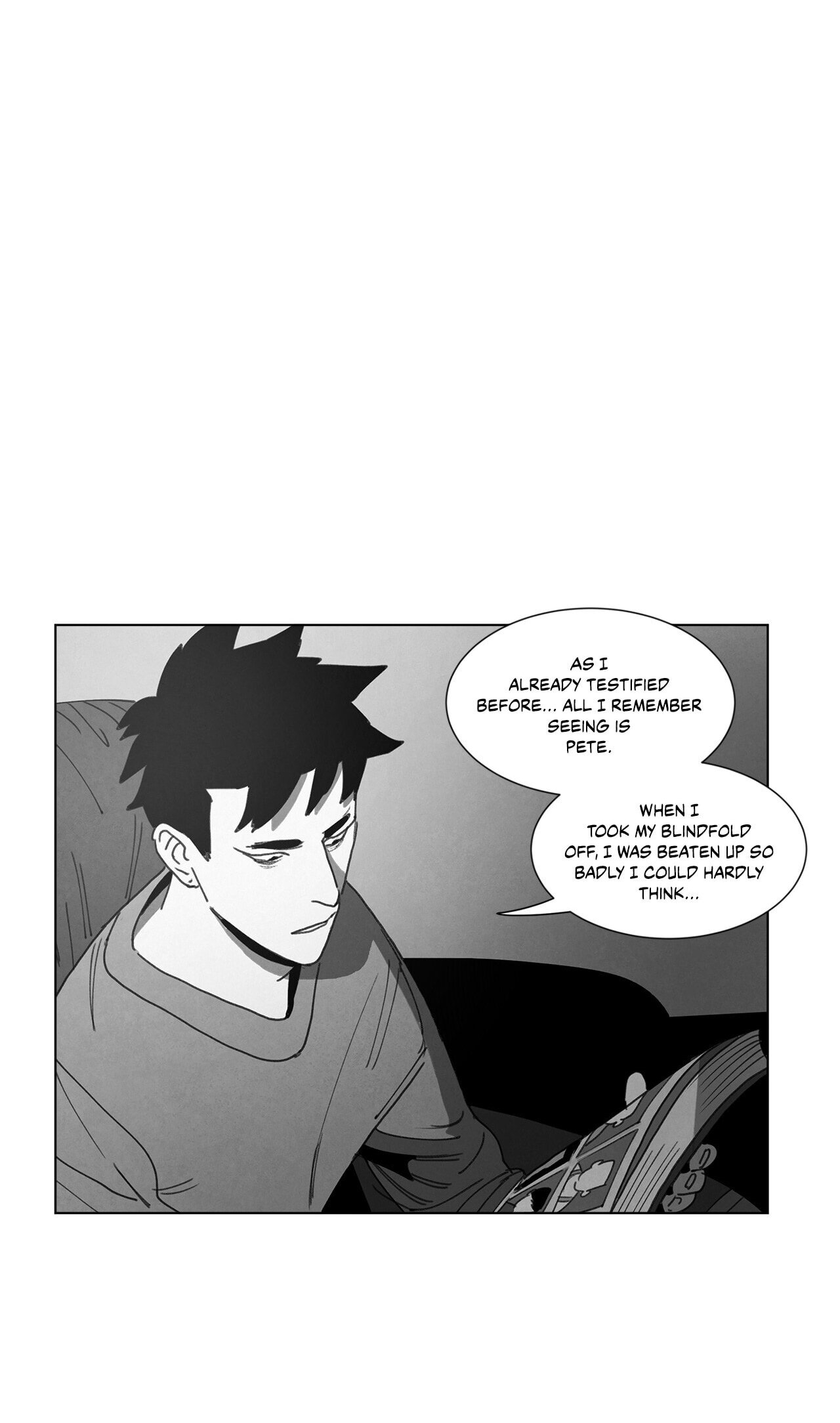 Read Dark Heaven chapter 23 image 3 on Lezhin