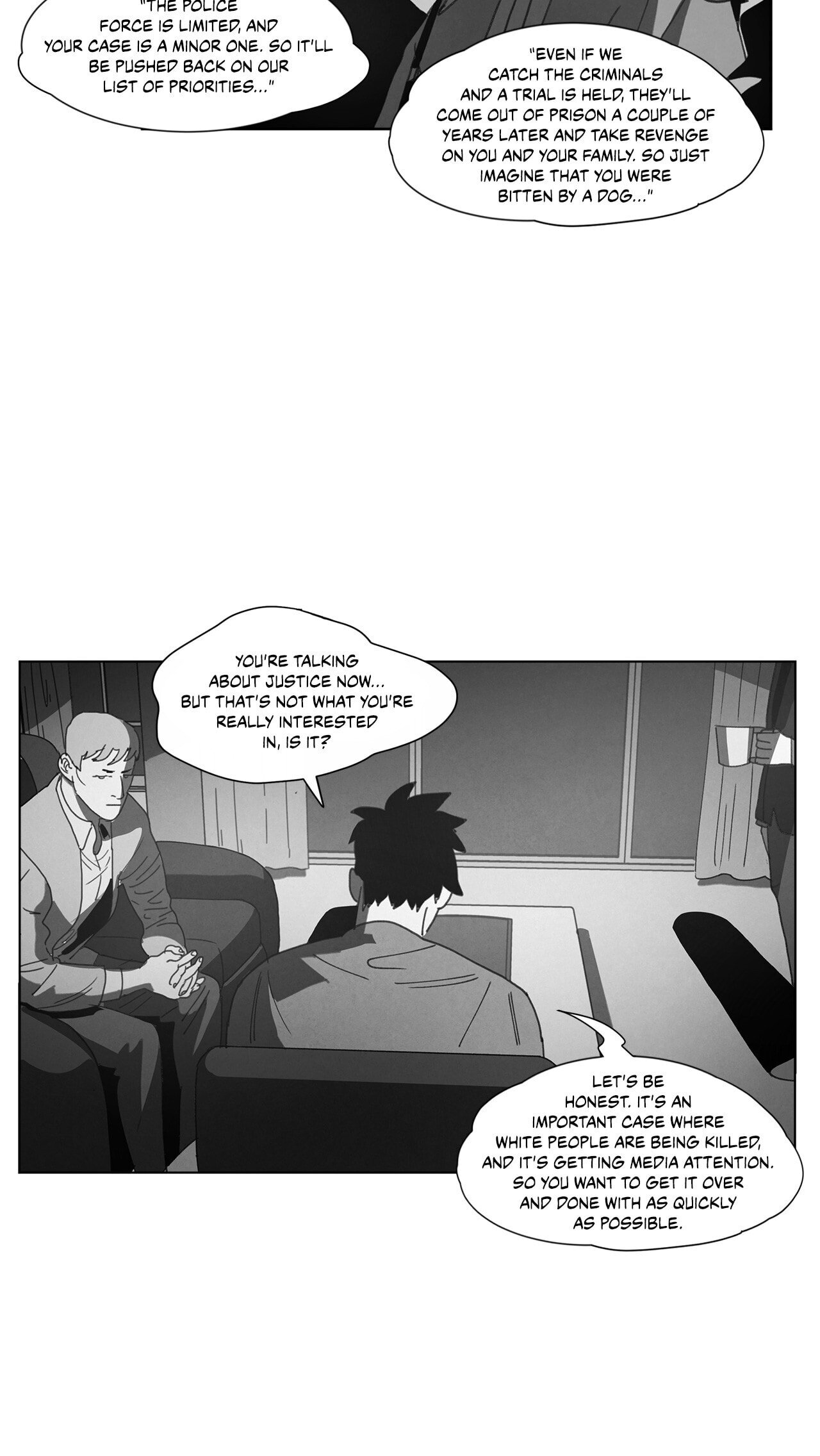 Read Dark Heaven chapter 23 image 53 on Lezhin