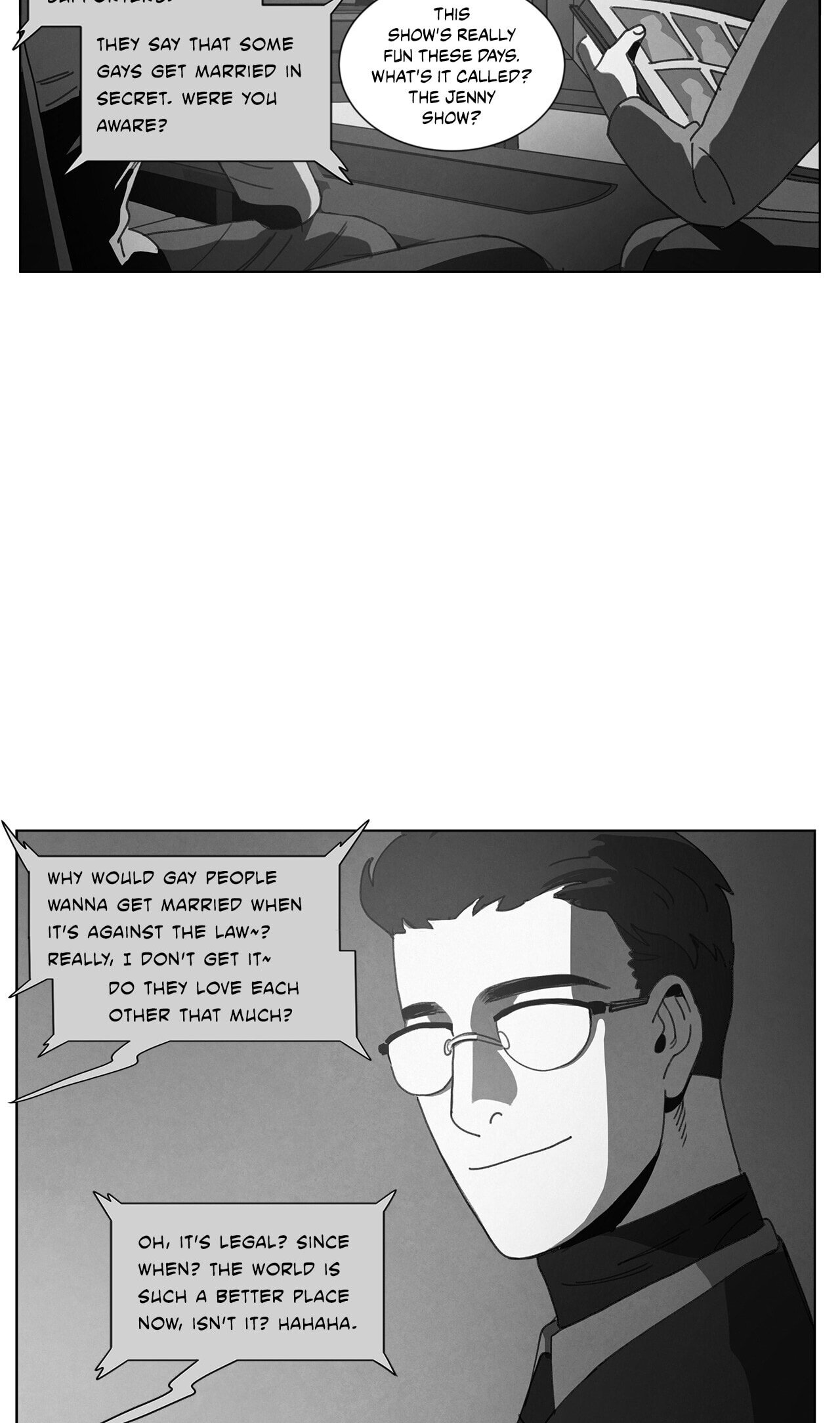 Read Dark Heaven chapter 23 image 7 on Lezhin