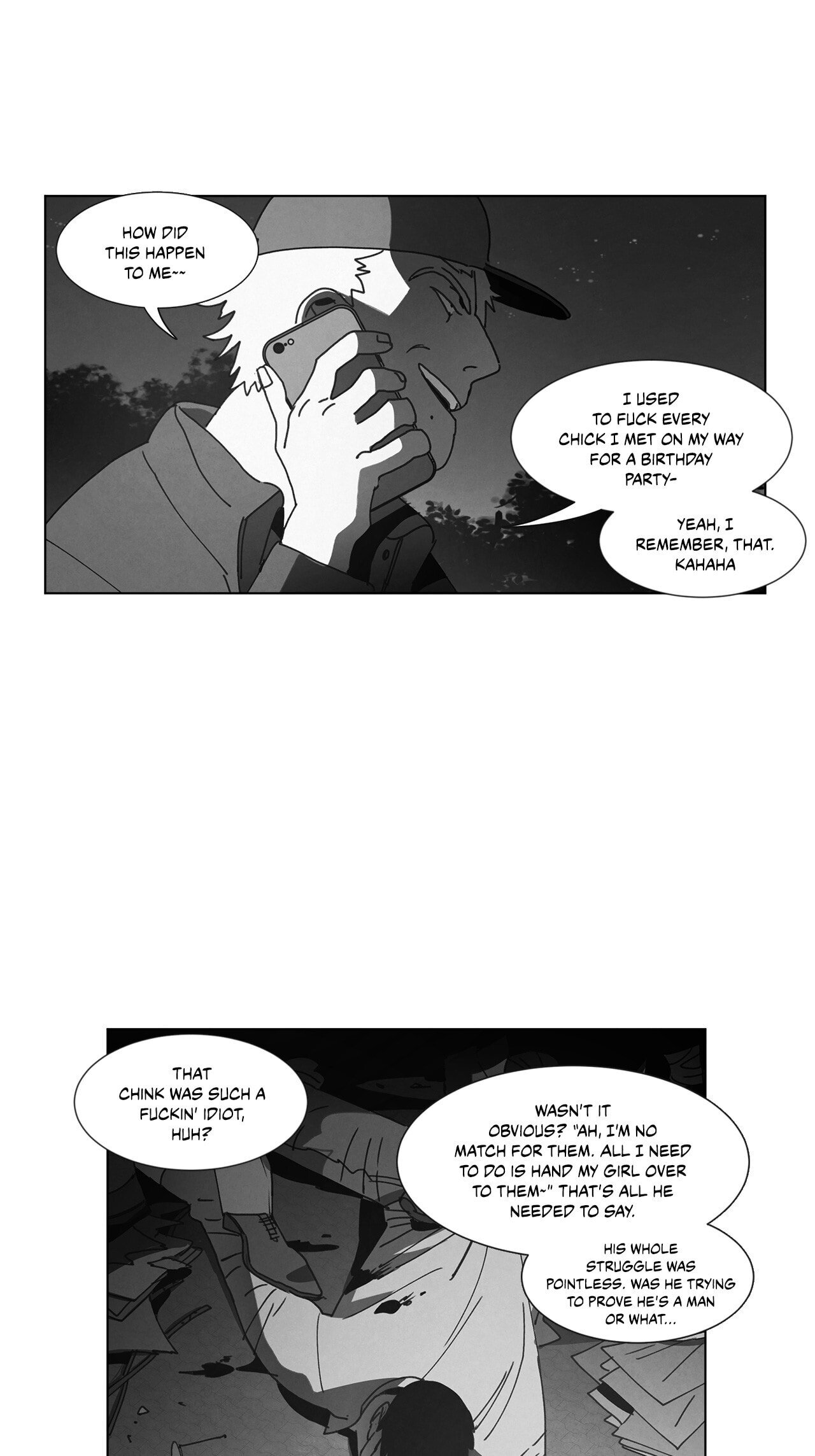 Read Dark Heaven chapter 24 image 3 on Lezhin