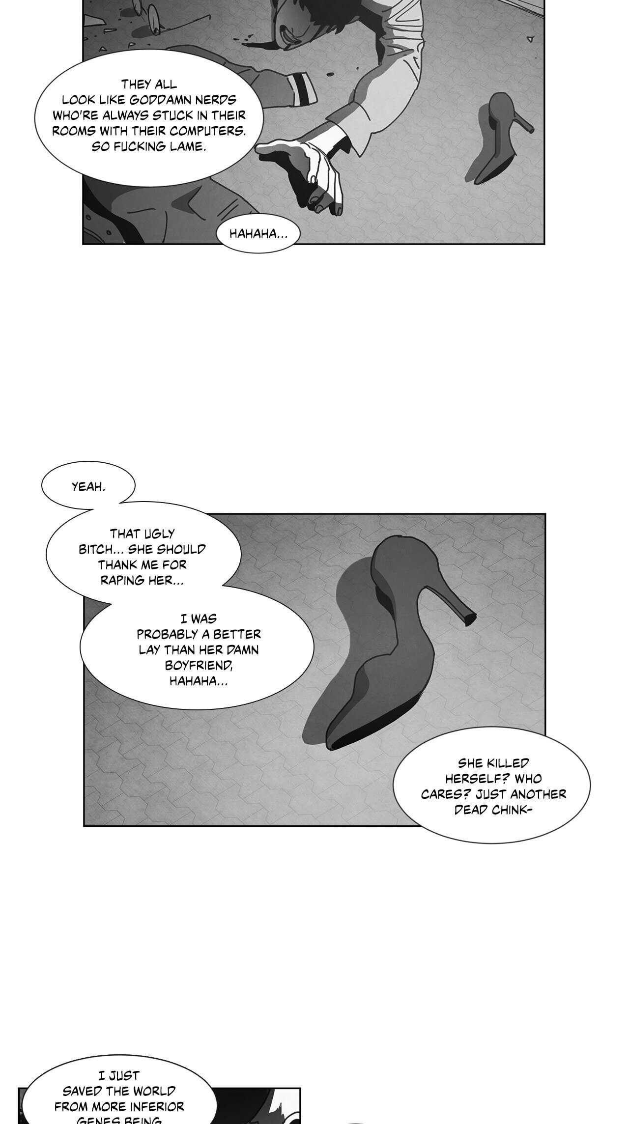 Read Dark Heaven chapter 24 image 4 on Lezhin