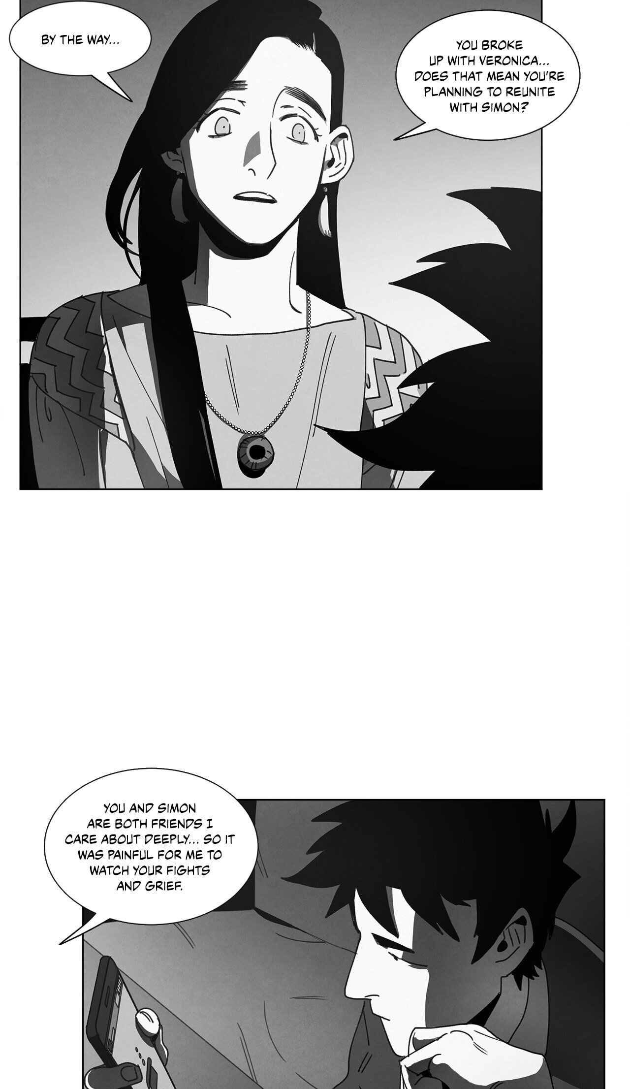 Read Dark Heaven chapter 24 image 50 on Lezhin