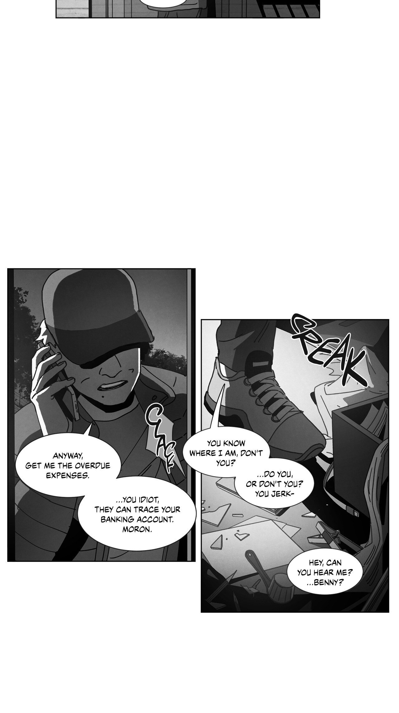 Read Dark Heaven chapter 24 image 6 on Lezhin