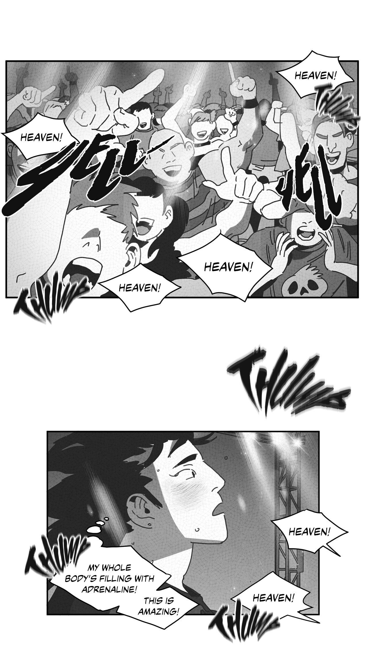 Read Dark Heaven chapter 27 image 10 on Lezhin