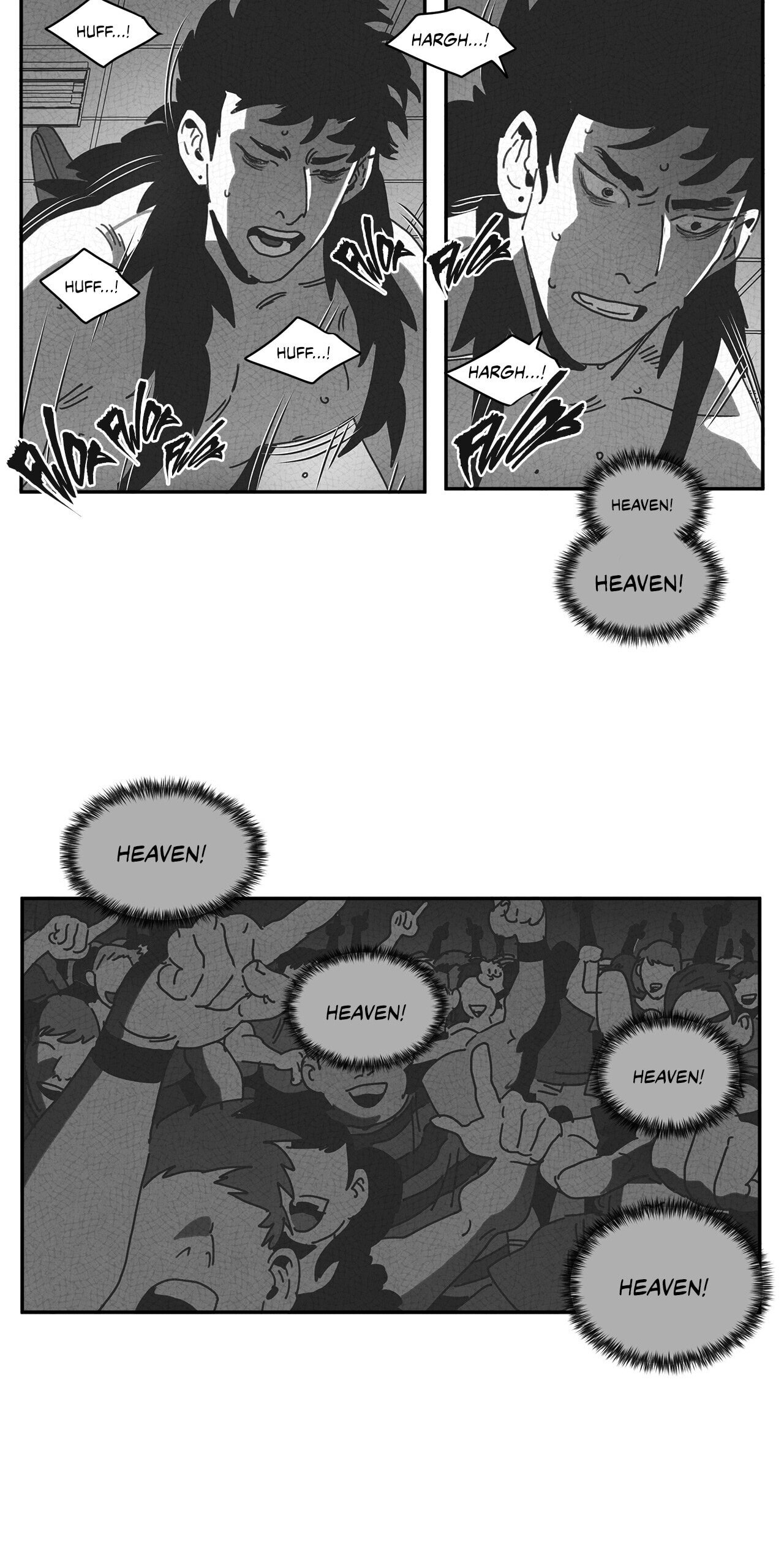 Read Dark Heaven chapter 27 image 43 on Lezhin