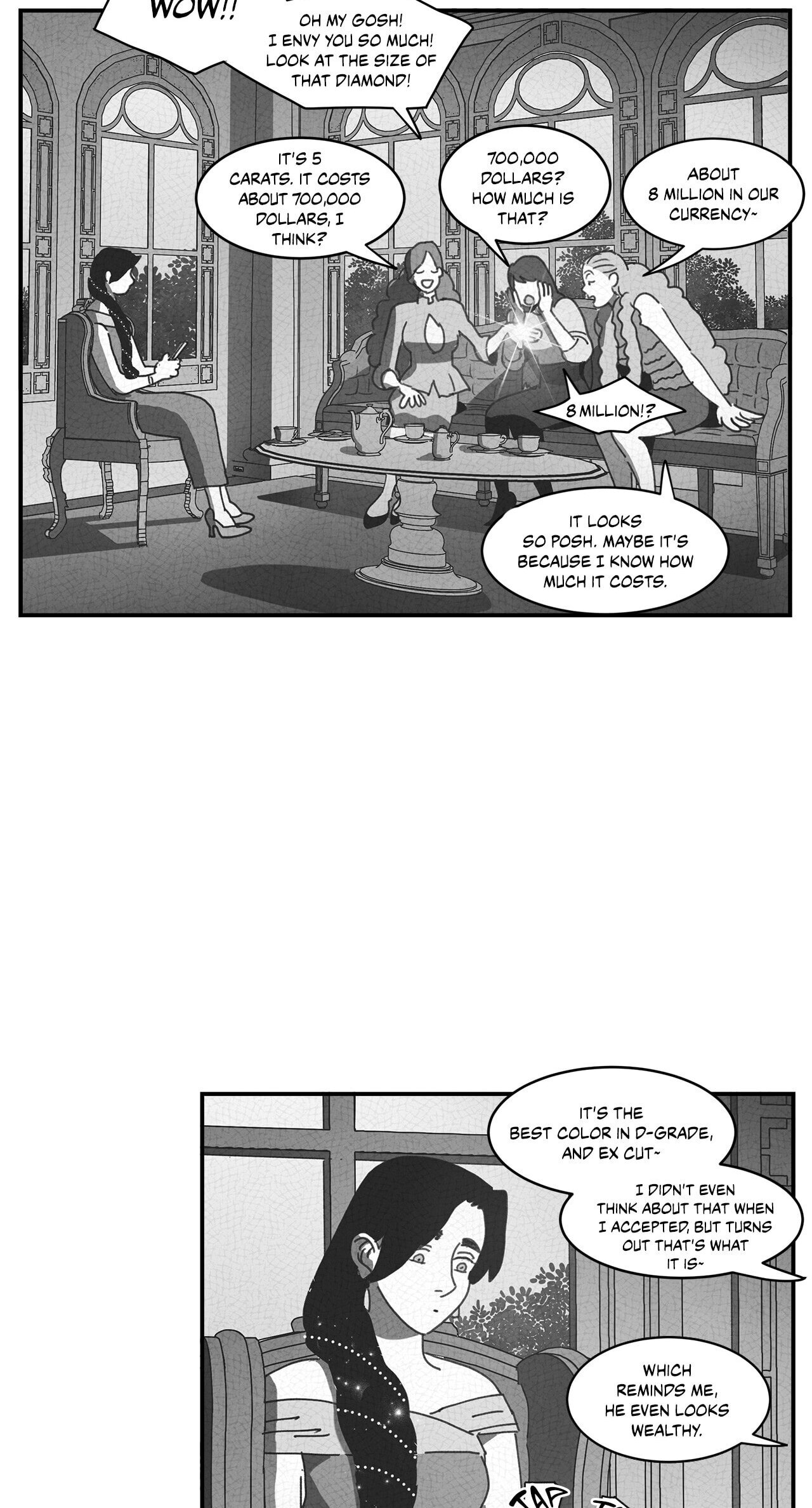 Read Dark Heaven chapter 28 image 35 on Lezhin