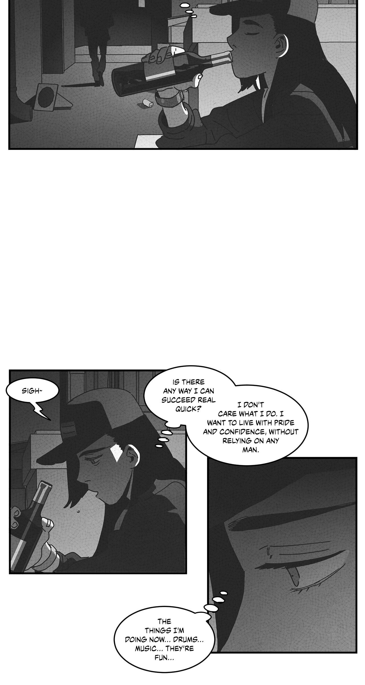 Read Dark Heaven chapter 28 image 44 on Lezhin