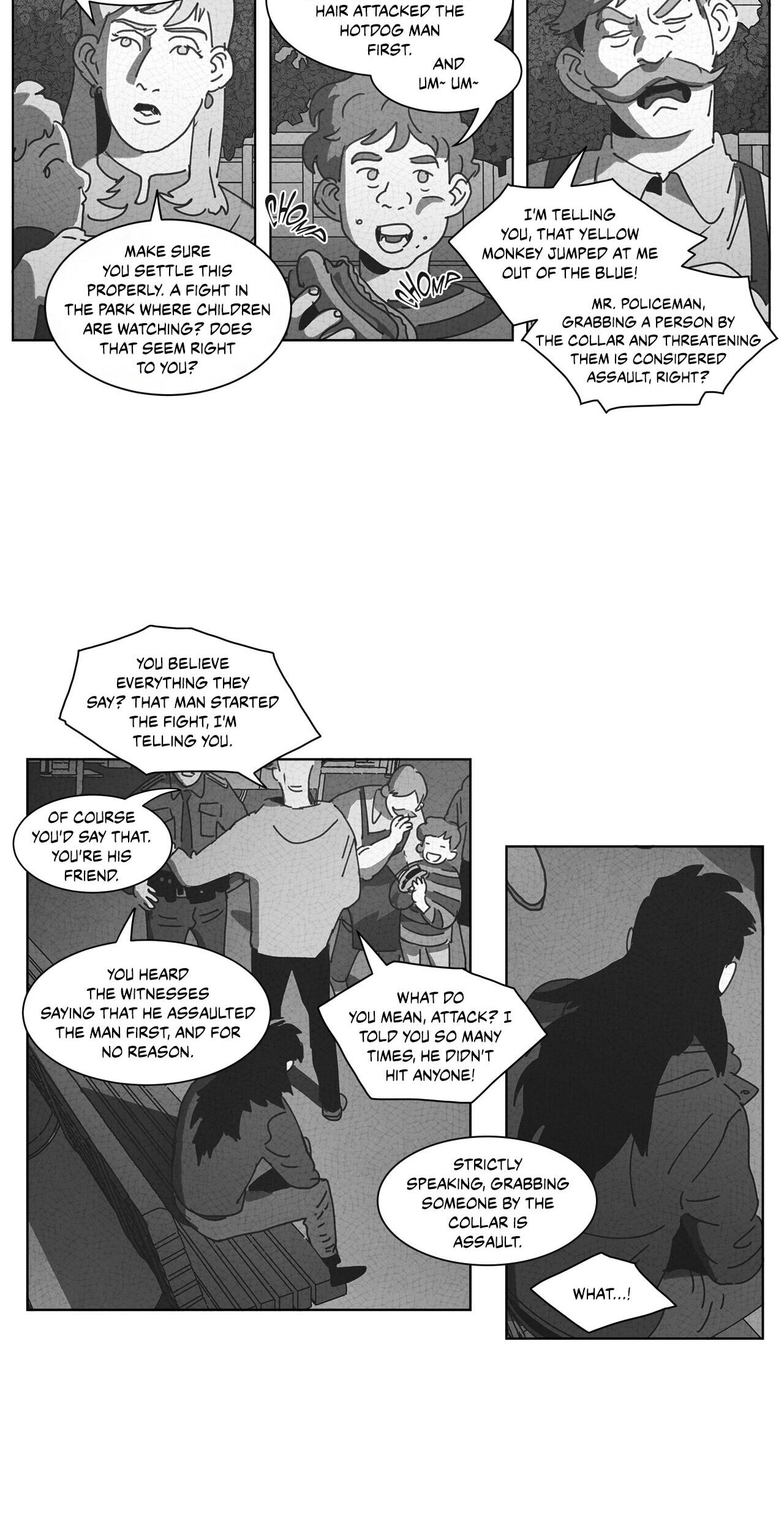 Read Dark Heaven chapter 29 image 13 on Lezhin