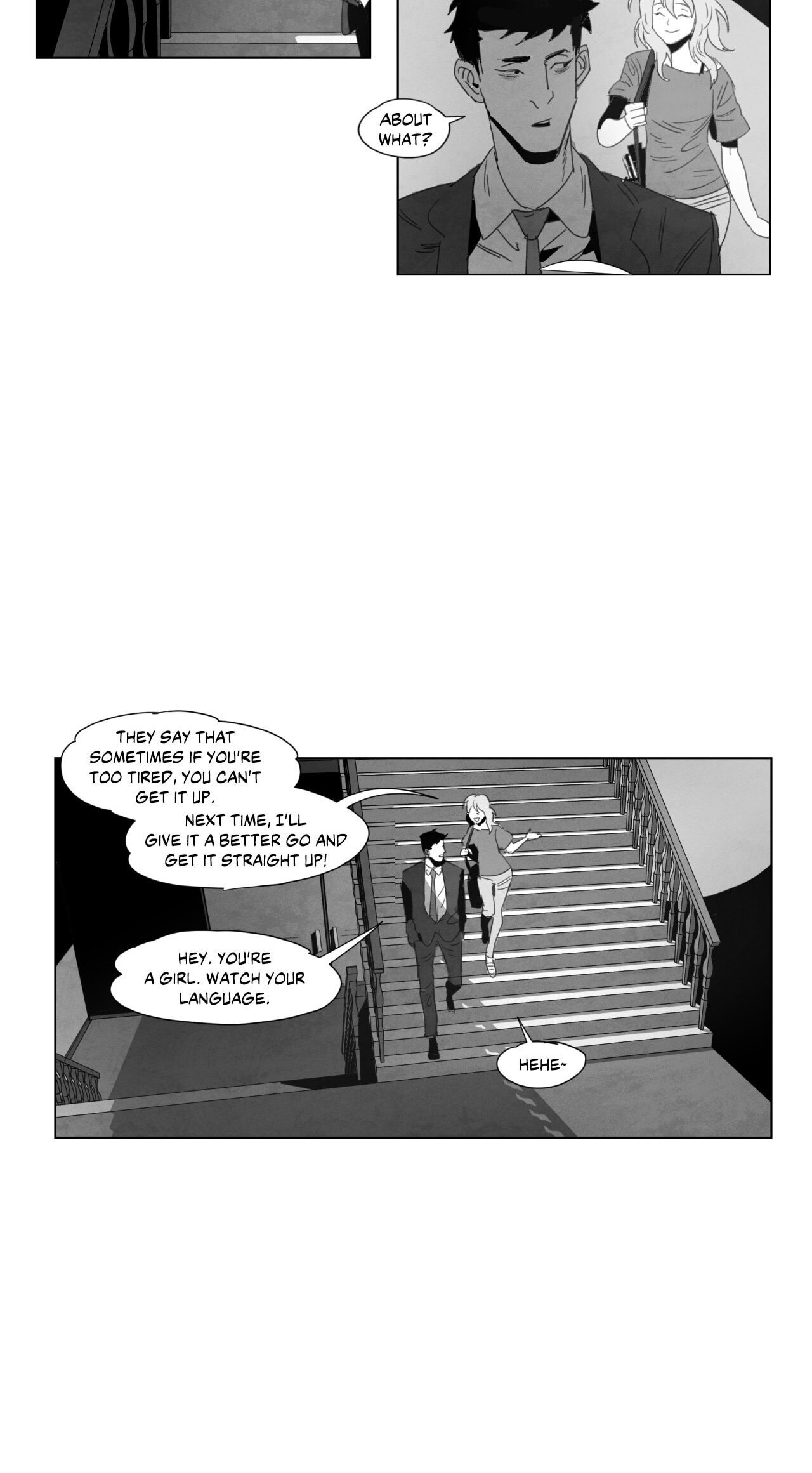 Read Dark Heaven chapter 3 image 3 on Lezhin