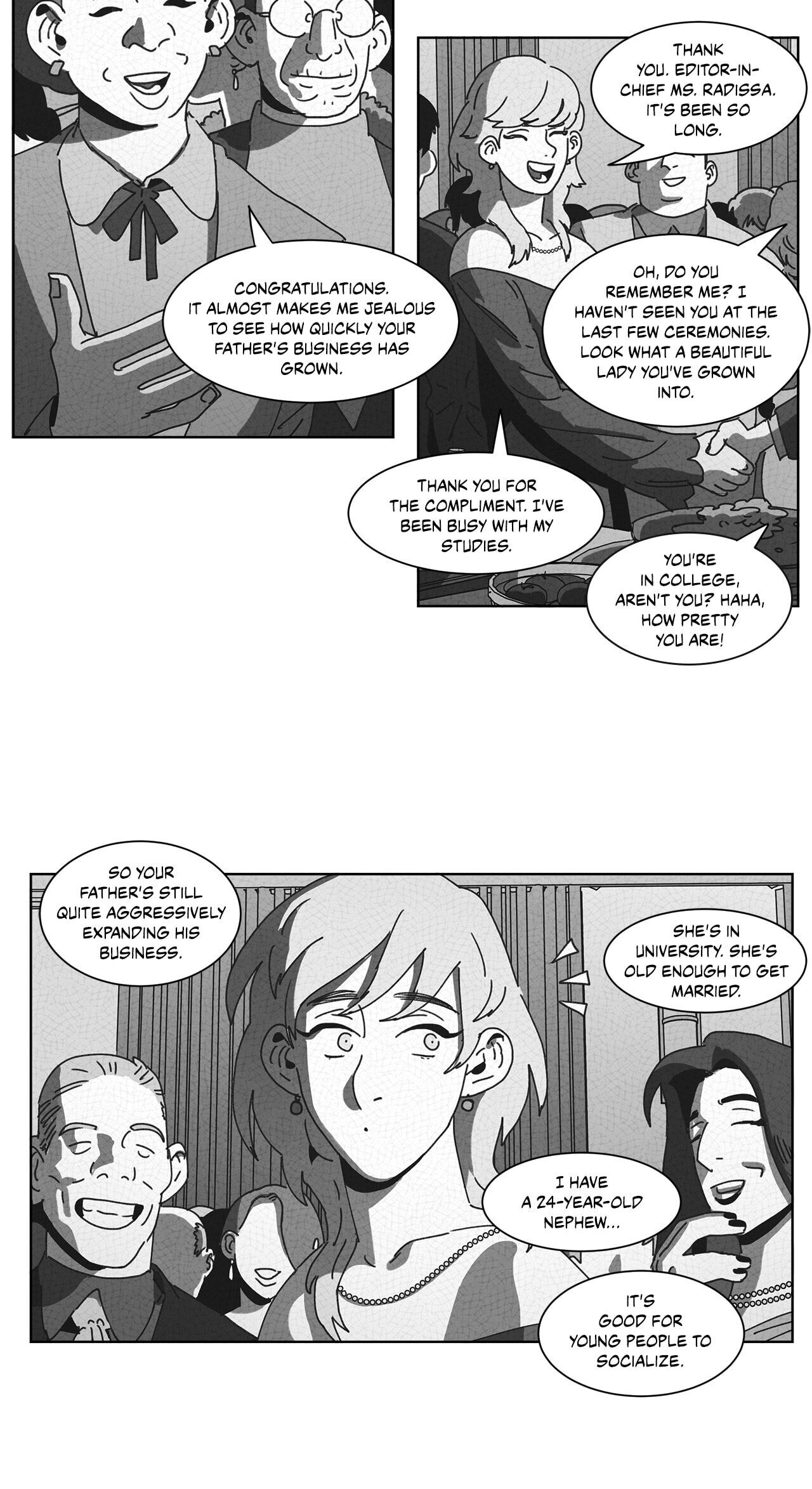 Read Dark Heaven chapter 33 image 6 on Lezhin