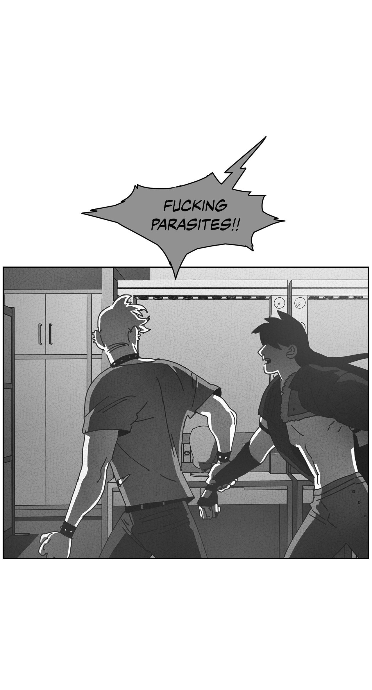 Read Dark Heaven chapter 35 image 42 on Lezhin