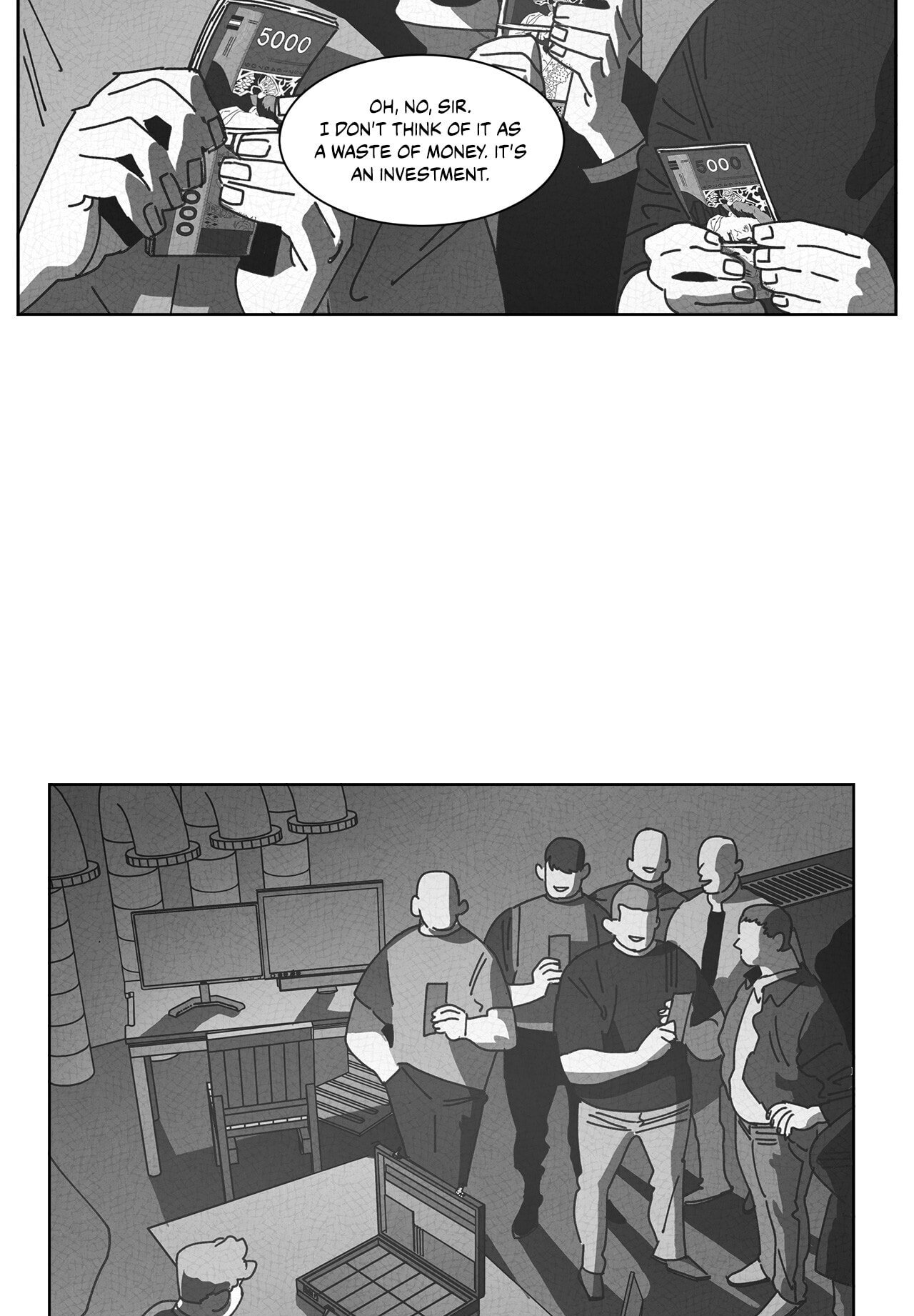 Read Dark Heaven chapter 36 image 14 on Lezhin