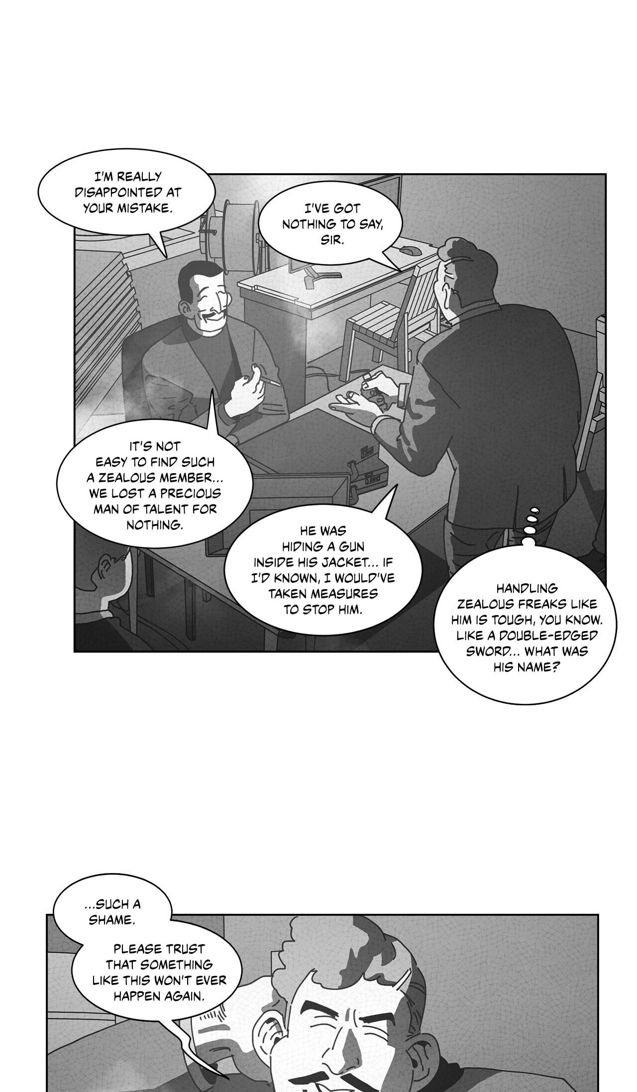 Read Dark Heaven chapter 36 image 3 on Lezhin