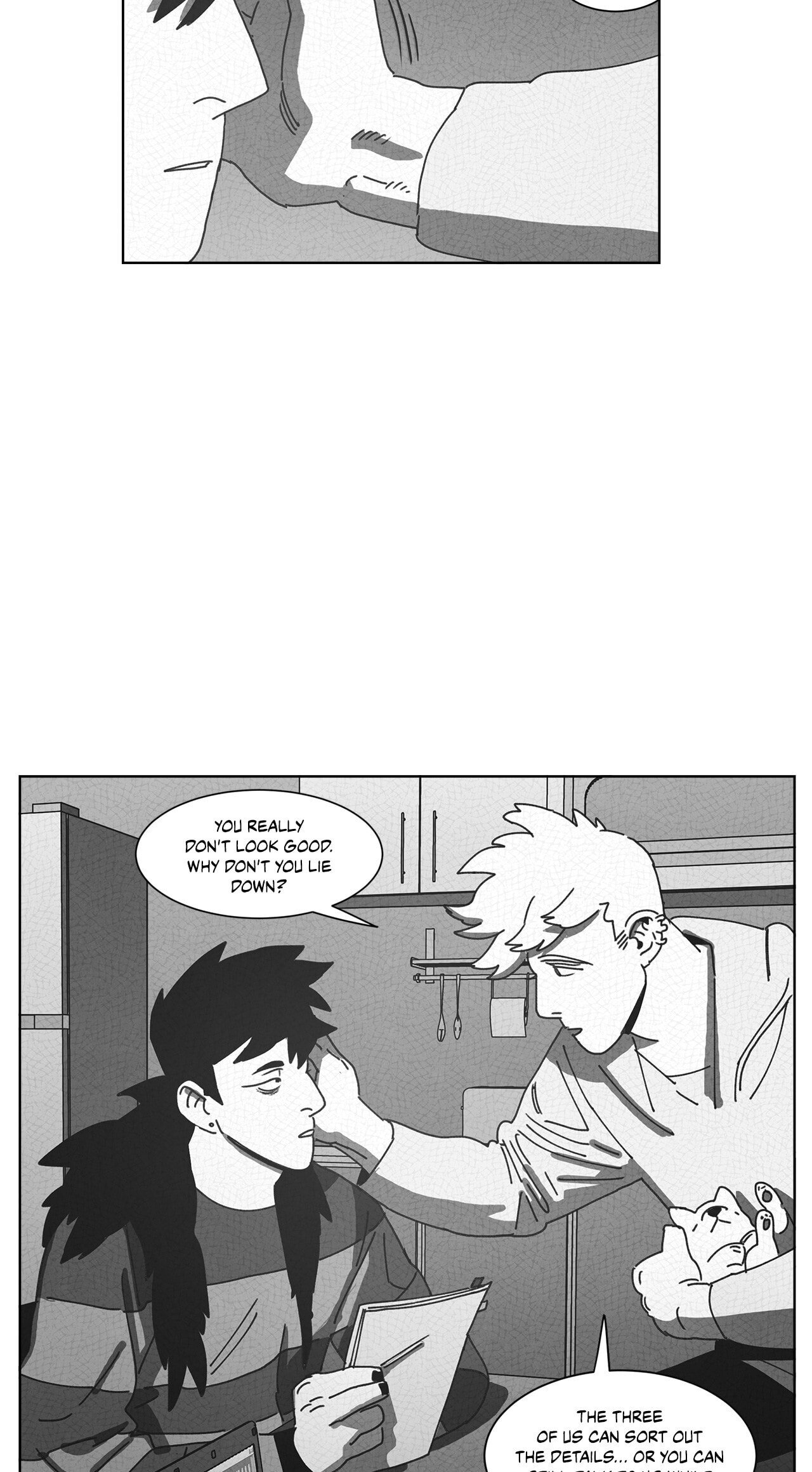 Read Dark Heaven chapter 36 image 43 on Lezhin