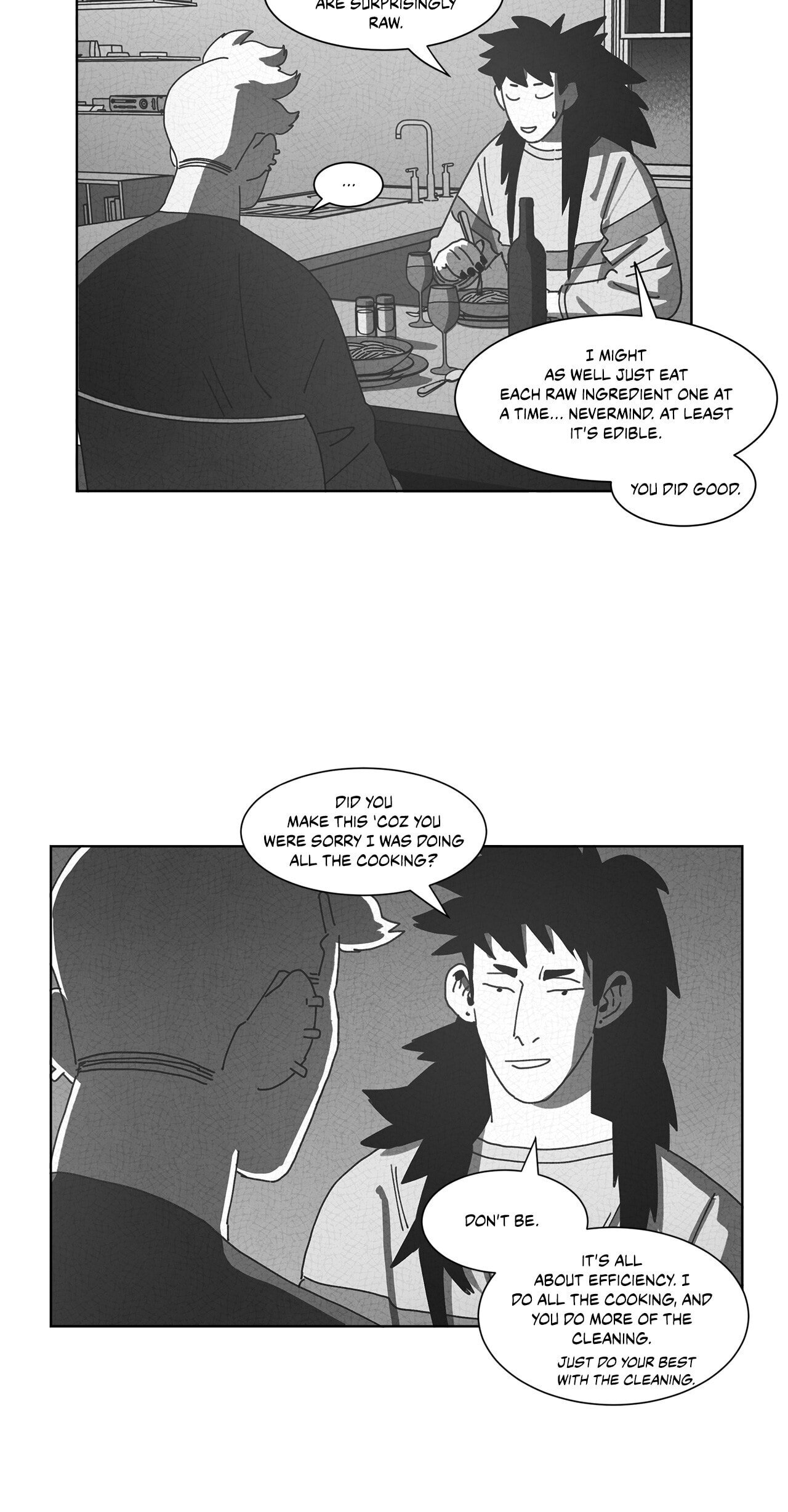 Read Dark Heaven chapter 38 image 34 on Lezhin
