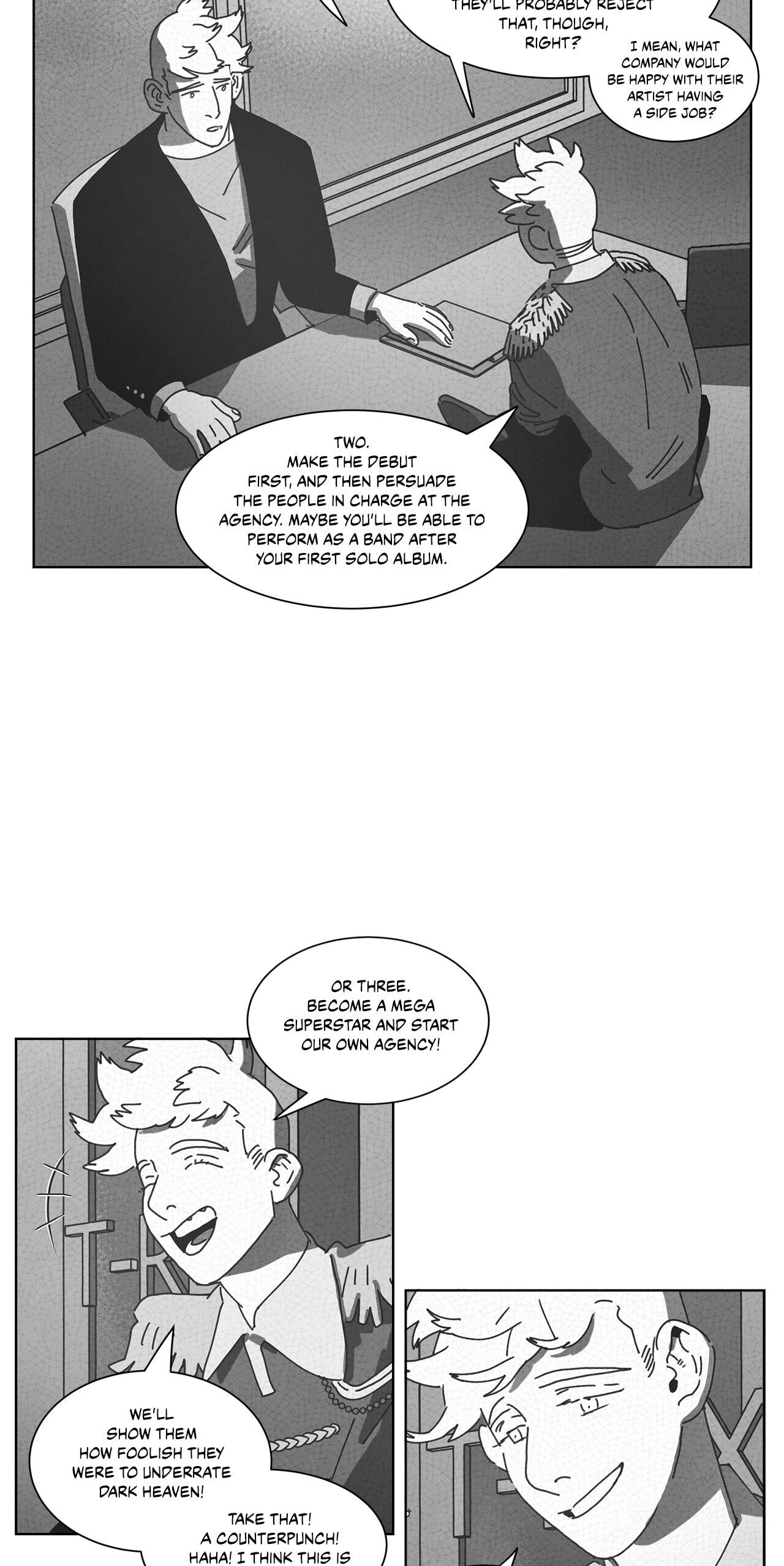 Read Dark Heaven chapter 39 image 48 on Lezhin