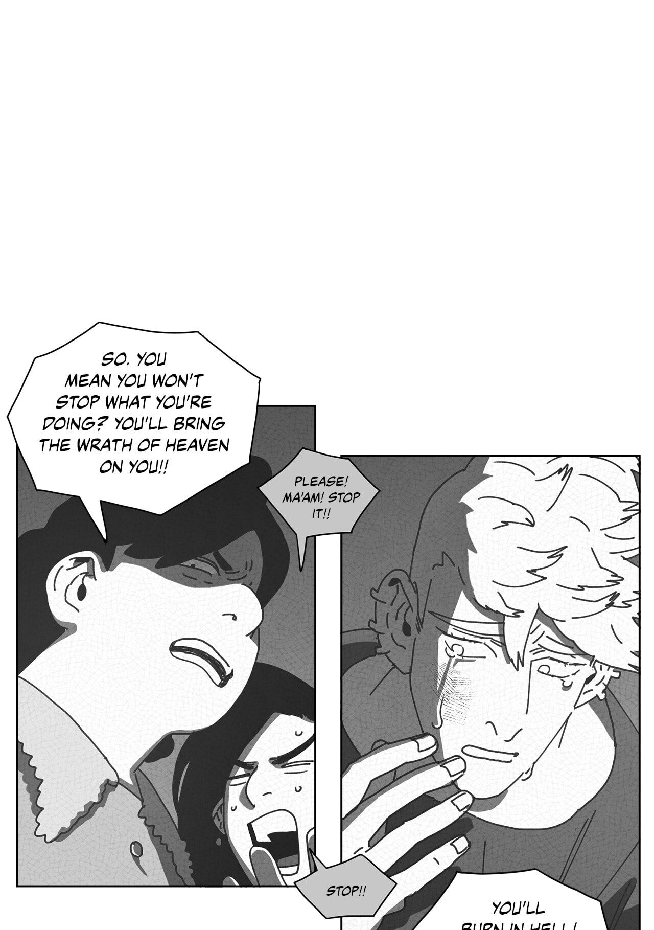 Read Dark Heaven chapter 40 image 44 on Lezhin