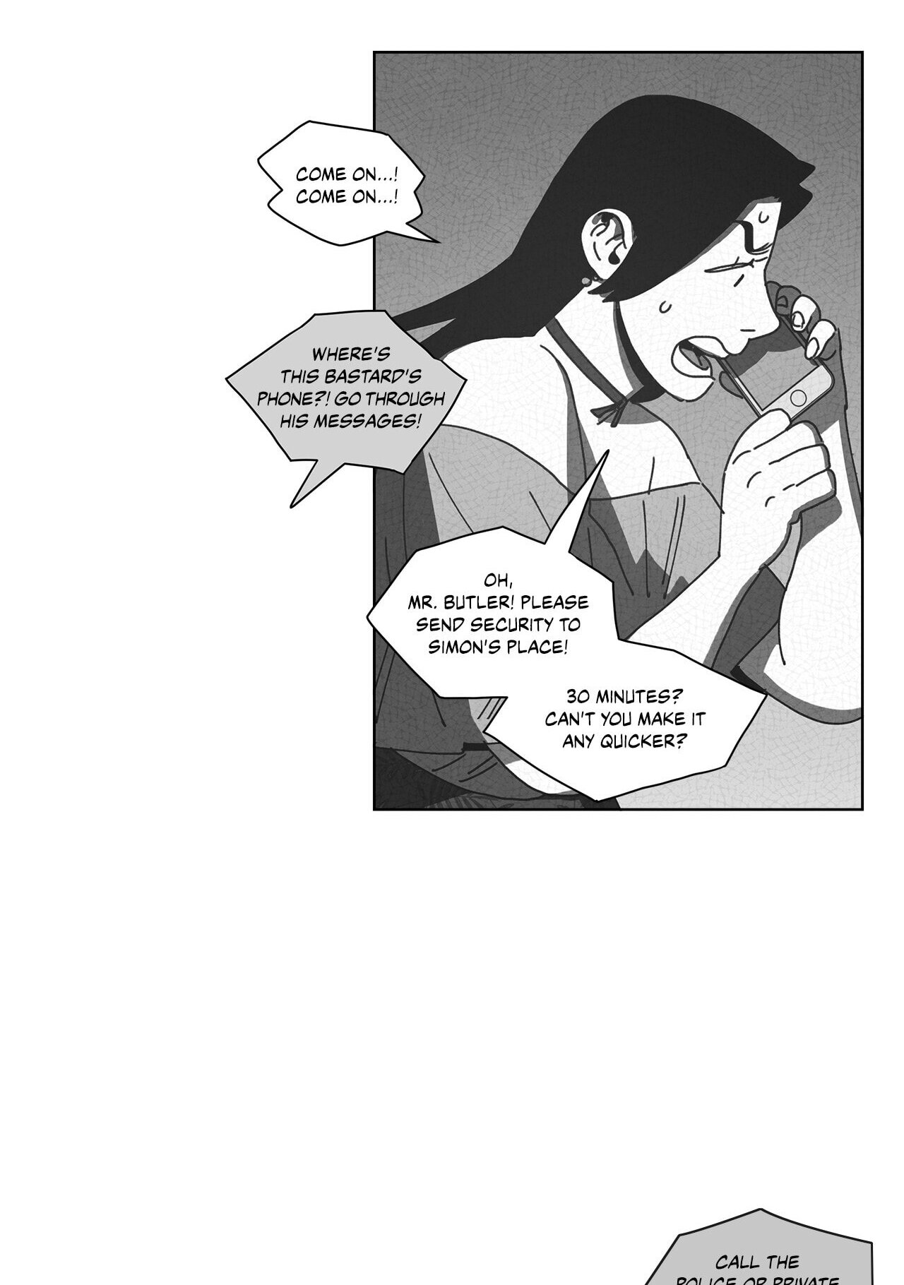 Read Dark Heaven chapter 40 image 49 on Lezhin