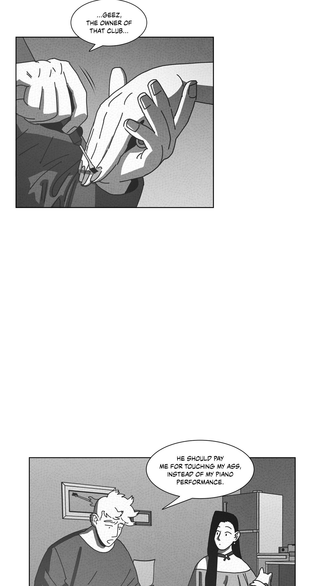 Read Dark Heaven chapter 40 image 5 on Lezhin