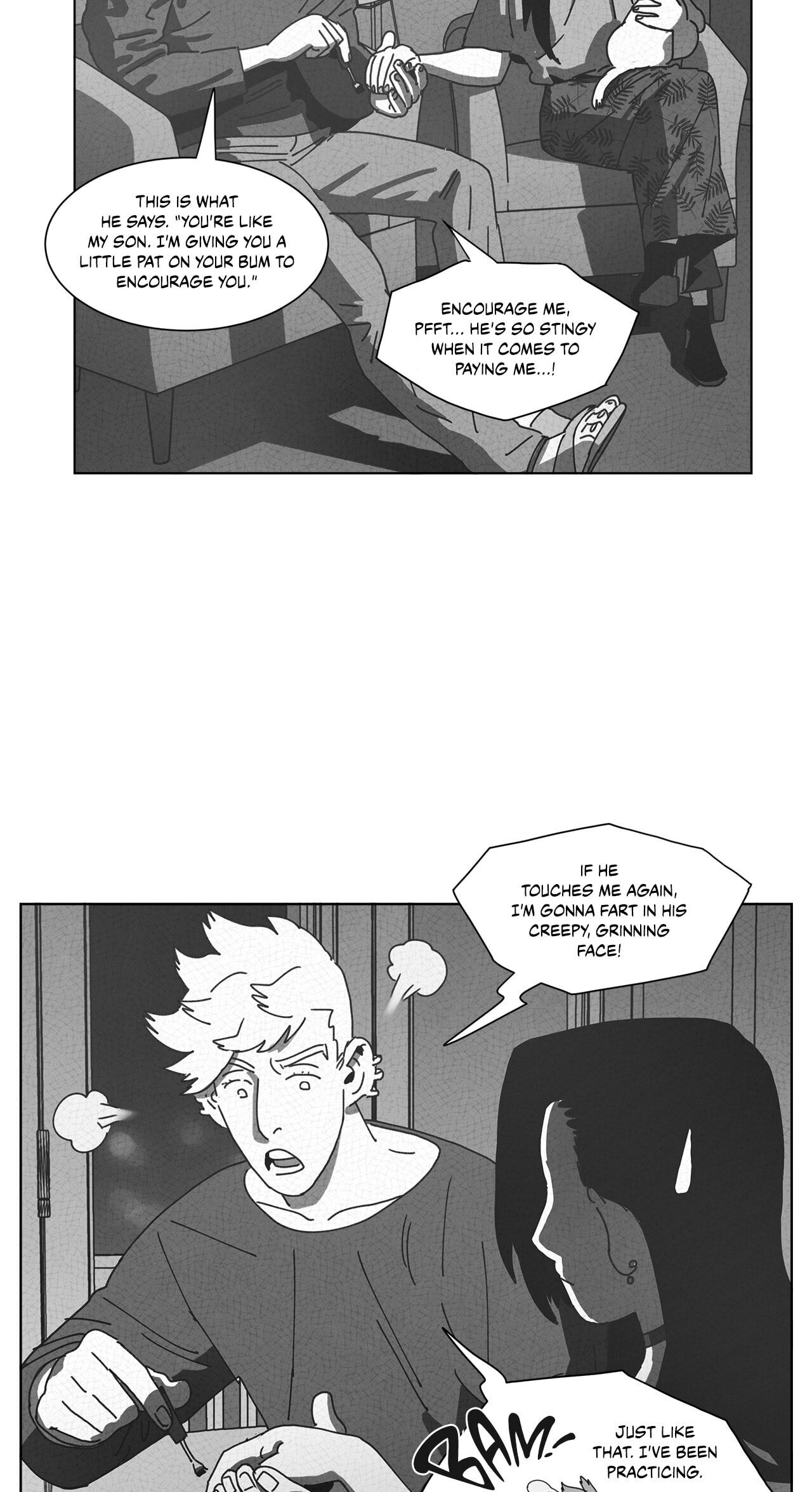 Read Dark Heaven chapter 40 image 6 on Lezhin
