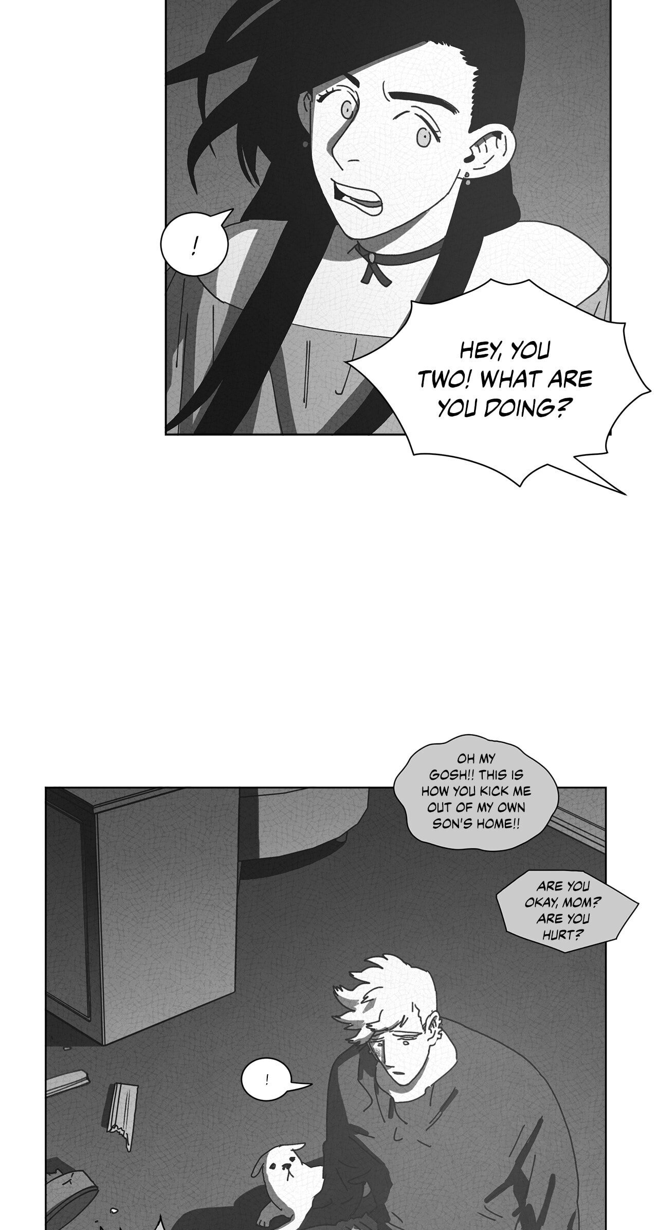 Read Dark Heaven chapter 41 image 8 on Lezhin