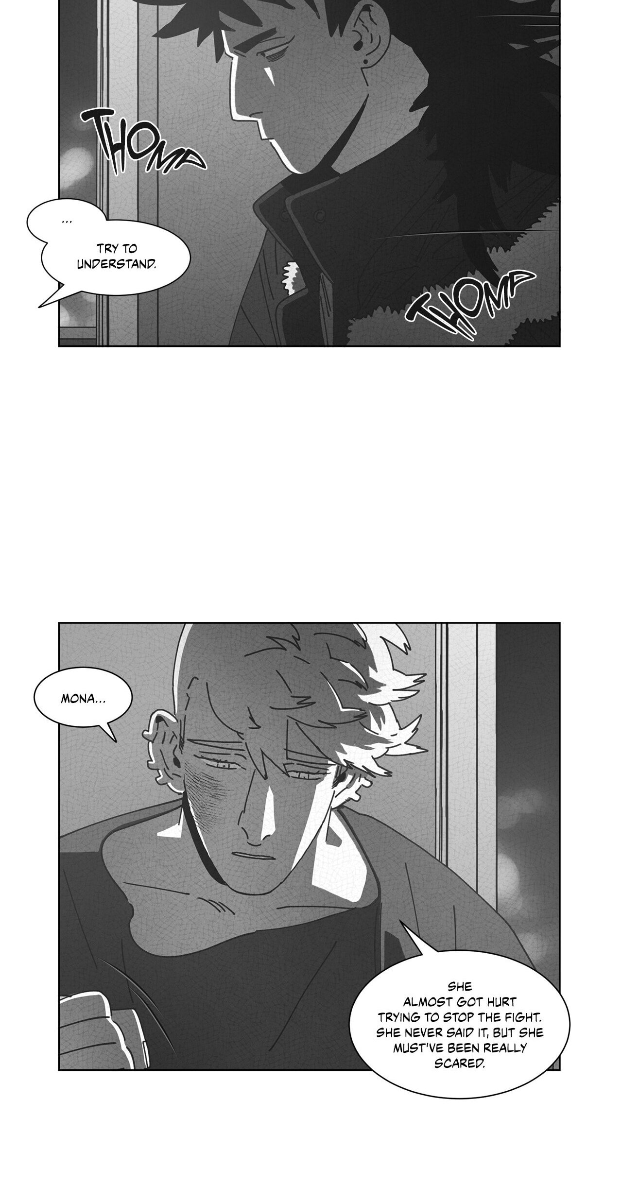 Read Dark Heaven chapter 42 image 7 on Lezhin