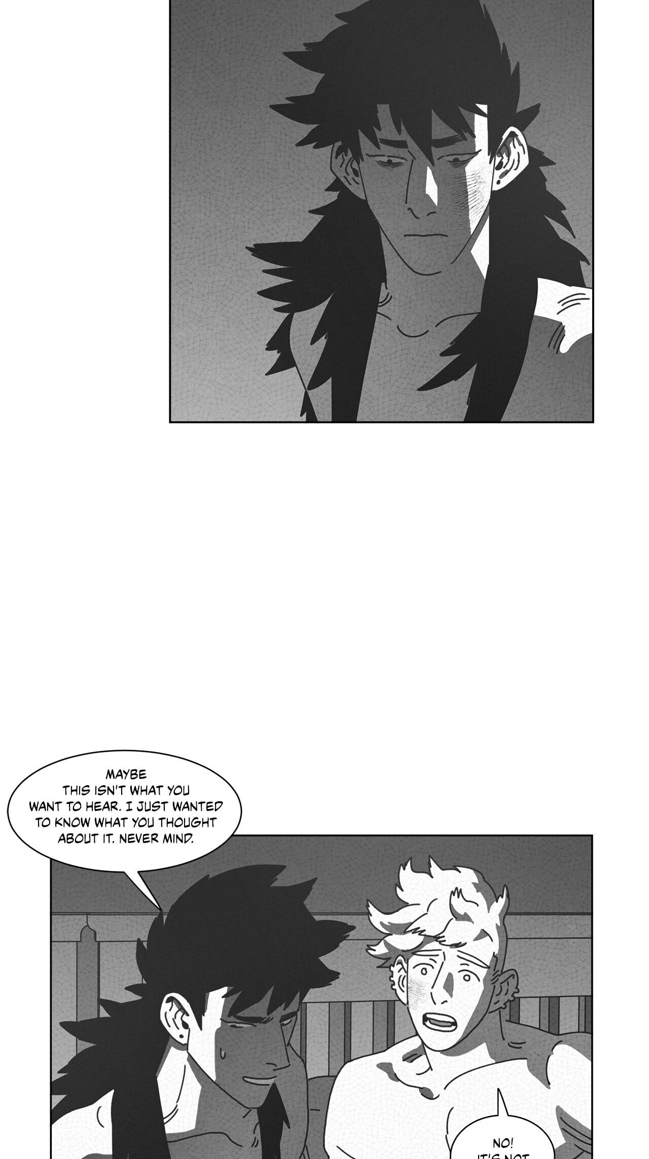 Read Dark Heaven chapter 43 image 2 on Lezhin