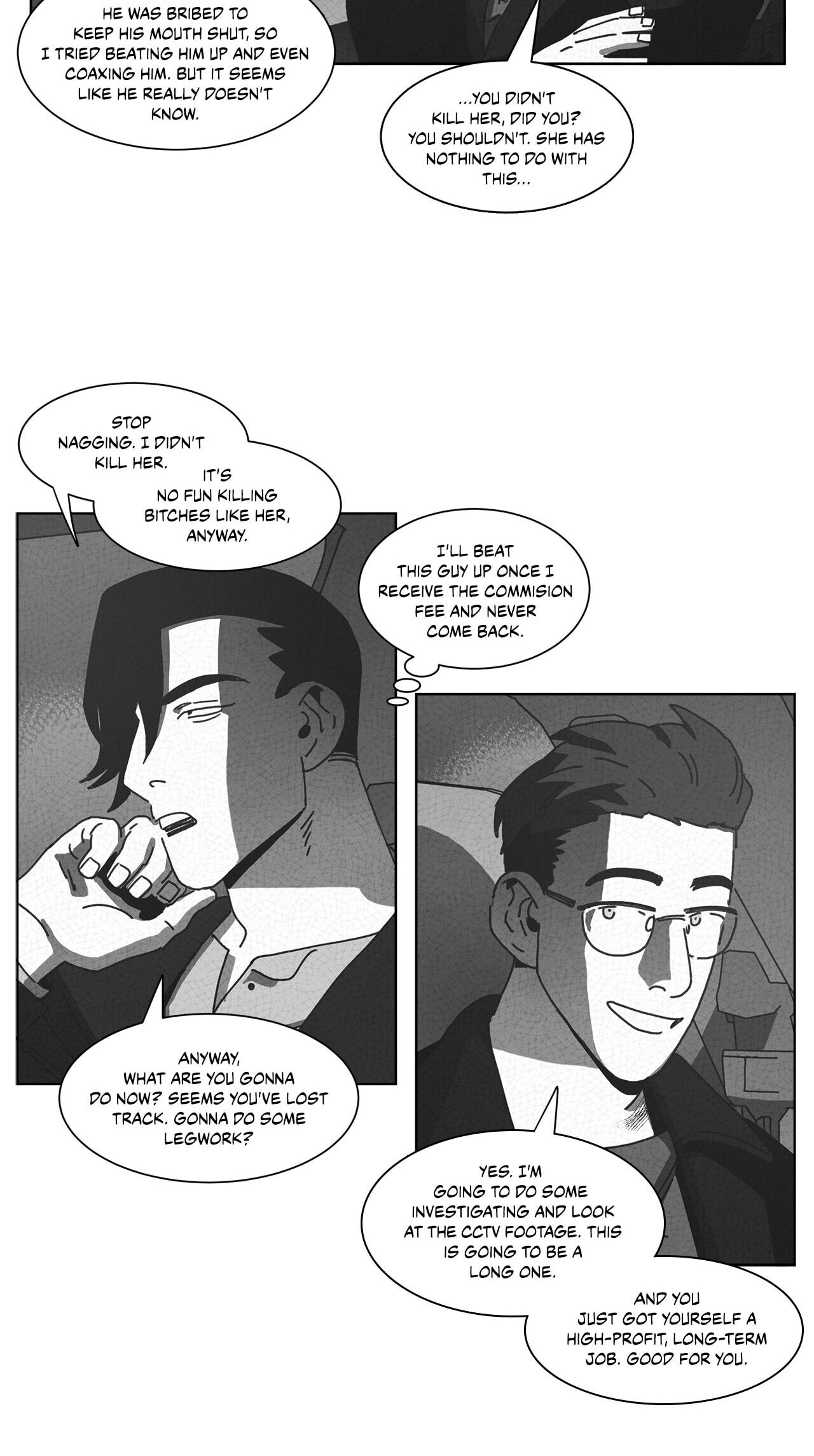 Read Dark Heaven chapter 43 image 27 on Lezhin